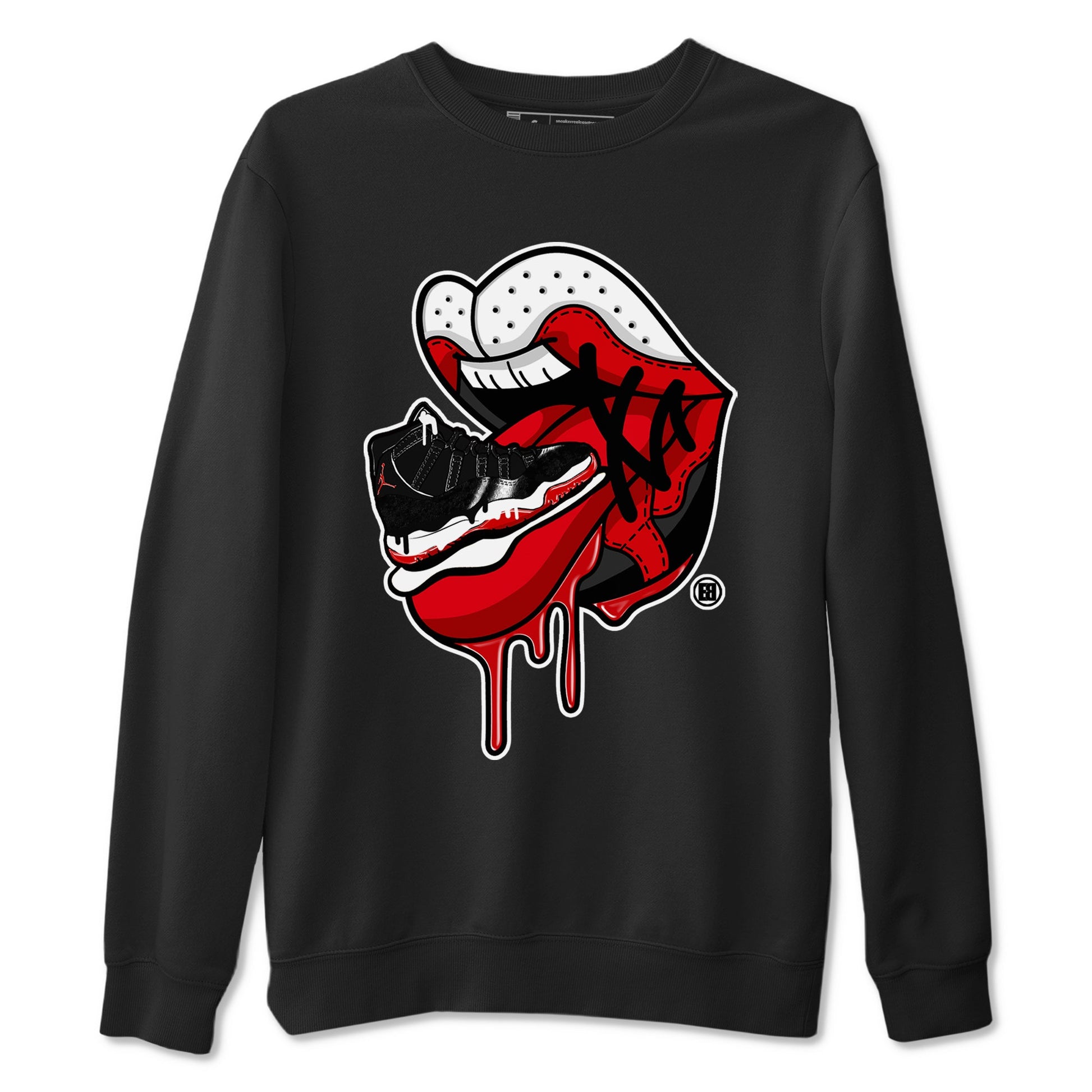 11s Bred Velvet shirts to match jordans Sneaker Addiction 2 sneaker match tees Air Jordan 11 Retro Bred Velvet match shoes to clothes SNRT Sneaker Tees unisex cotton Black 2 shirts