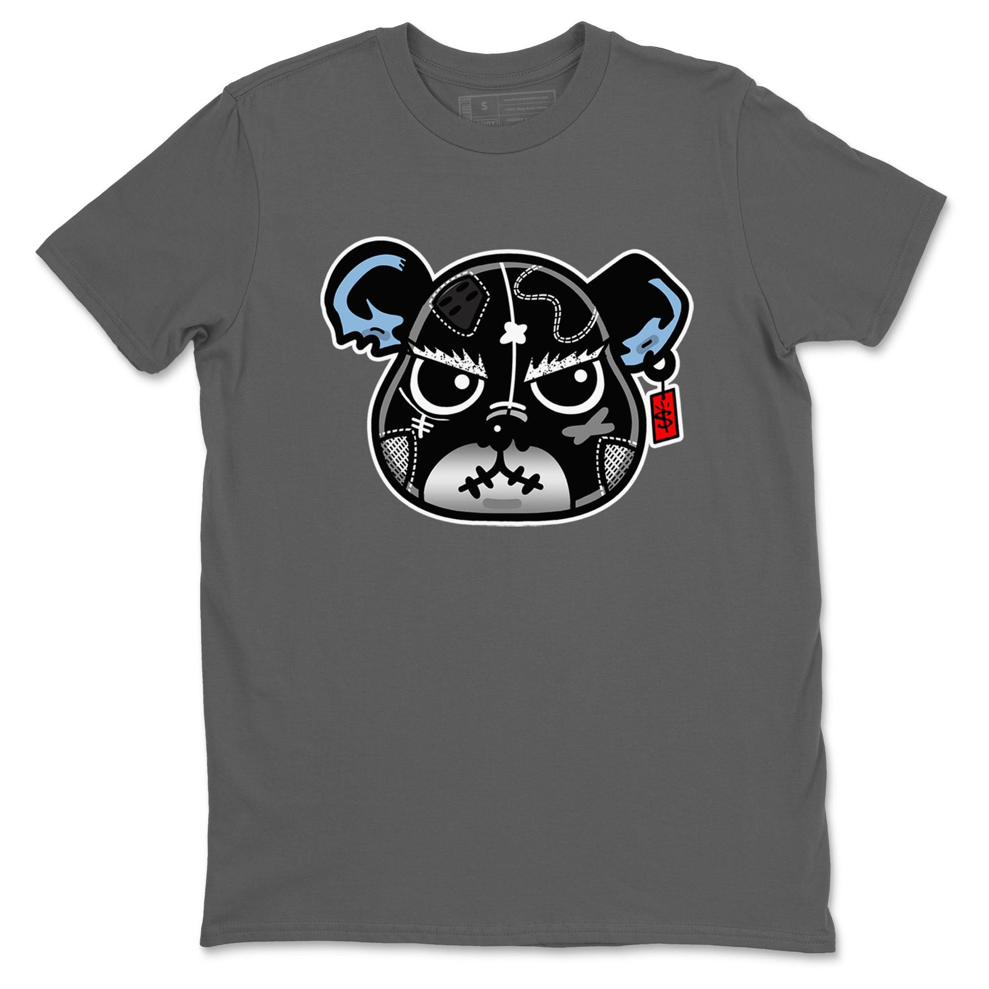 5s Black Metallic Reimagined shirts to match jordans Sneaker Bear Face best t shirts to wear with jordans Air Jordan 5 Reimagined match shoes to clothes SNRT Sneaker Tees unisex cotton Cool Grey 2 shirts