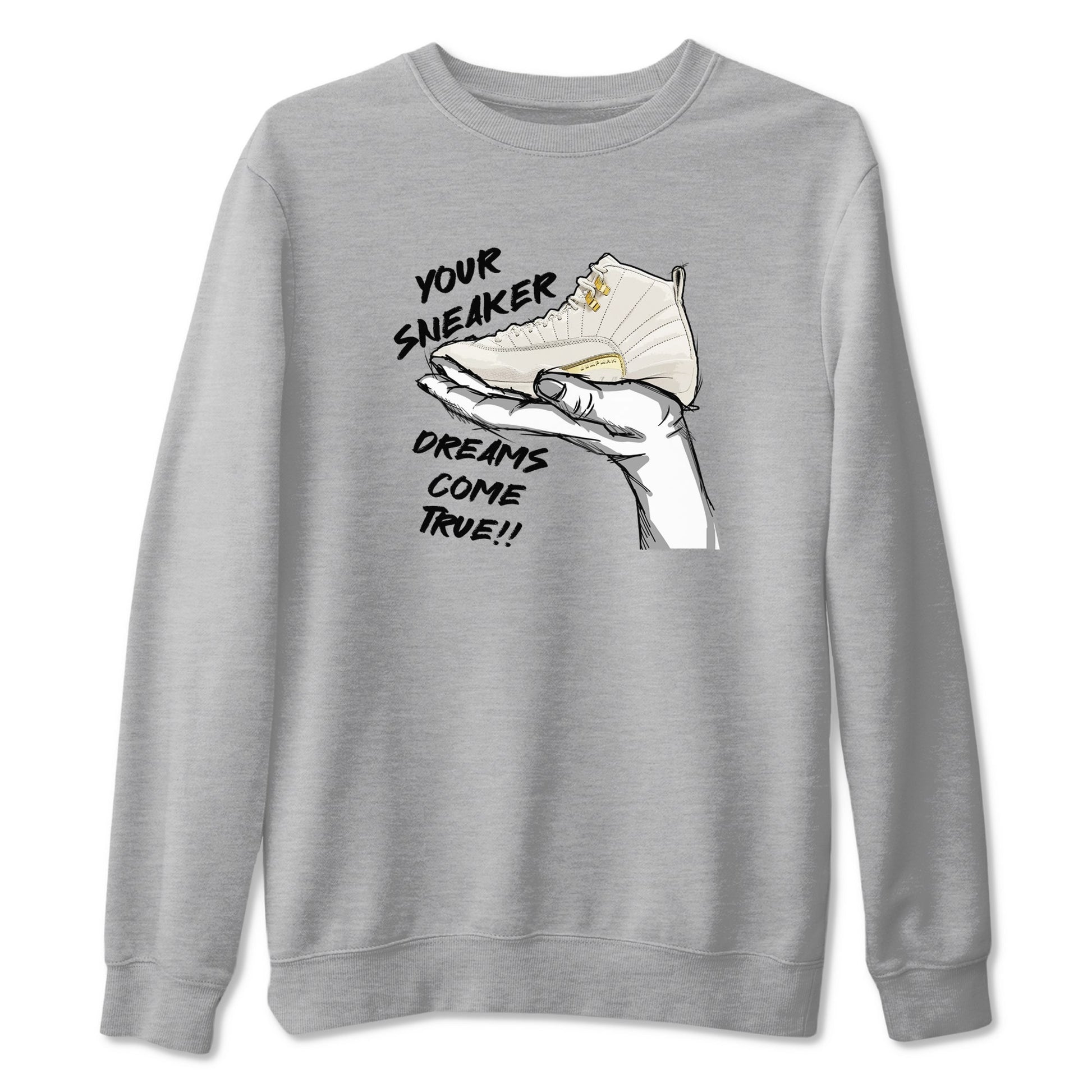 12s Phantom shirts to match jordans Sneaker Dreams sneaker match tees Air Jordan 12 WMNS Phantom match shoes to clothes SNRT Sneaker Tees unisex cotton Heather Grey 2 shirts