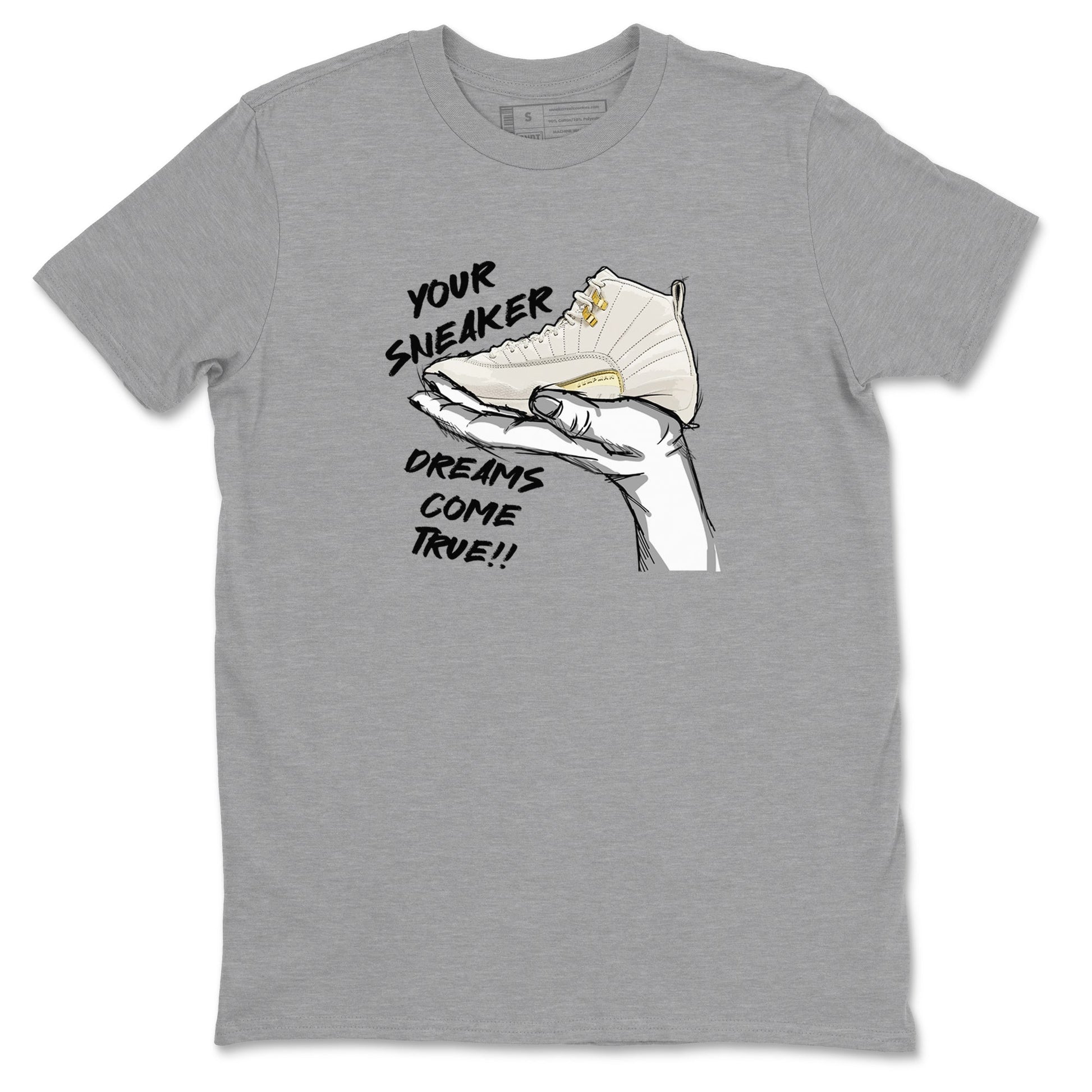 12s Phantom shirts to match jordans Sneaker Dreams sneaker match tees Air Jordan 12 WMNS Phantom match shoes to clothes SNRT Sneaker Tees unisex cotton Heather Grey 2 shirts