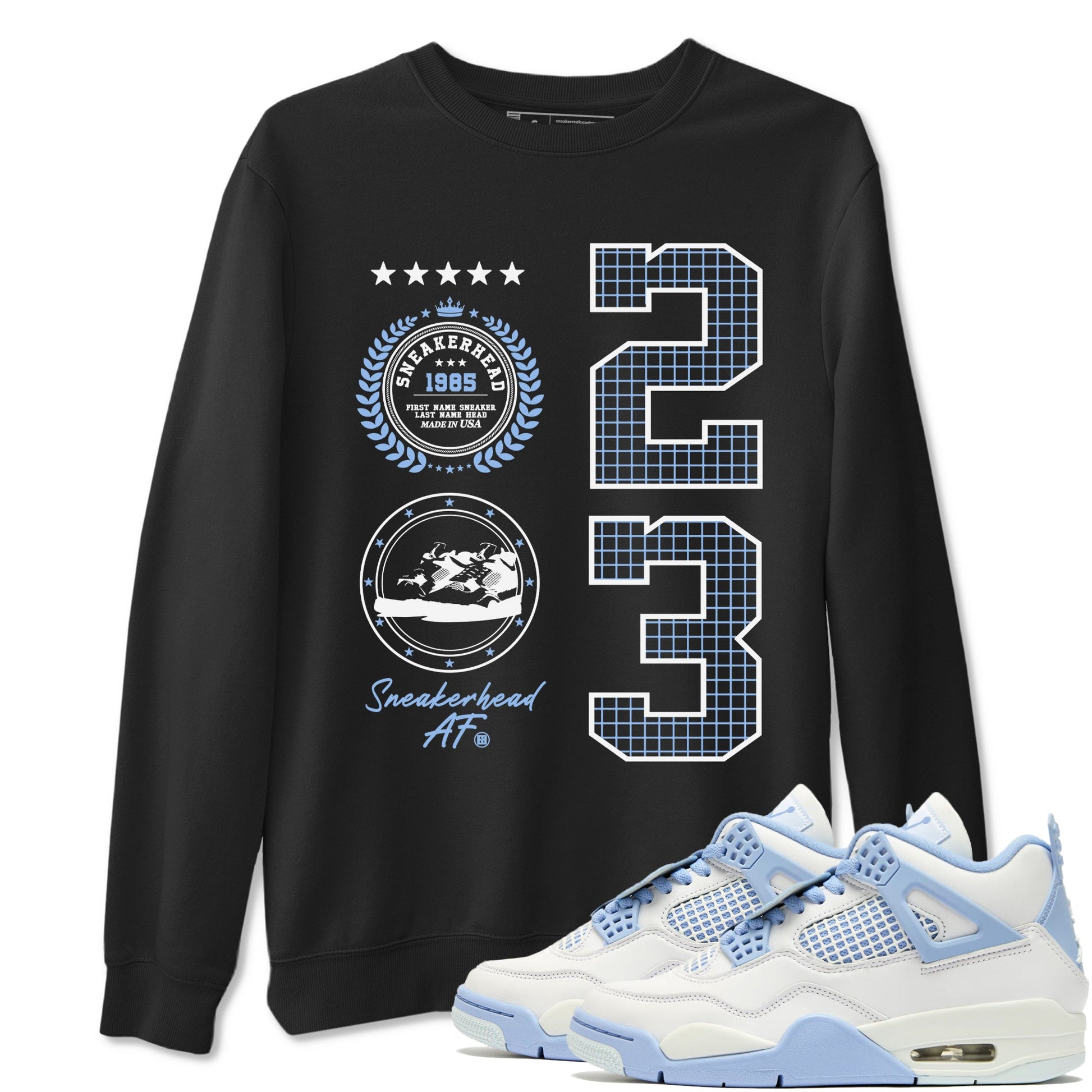 Air Jordan 4 WMNS Aluminumsneaker match tee Sneaker Emblem sneaker match tees Air Jordan 4 Forget Me Not best t-shirts to match jordans SNRT Sneaker Tees unisex cotton Black 1 shirts