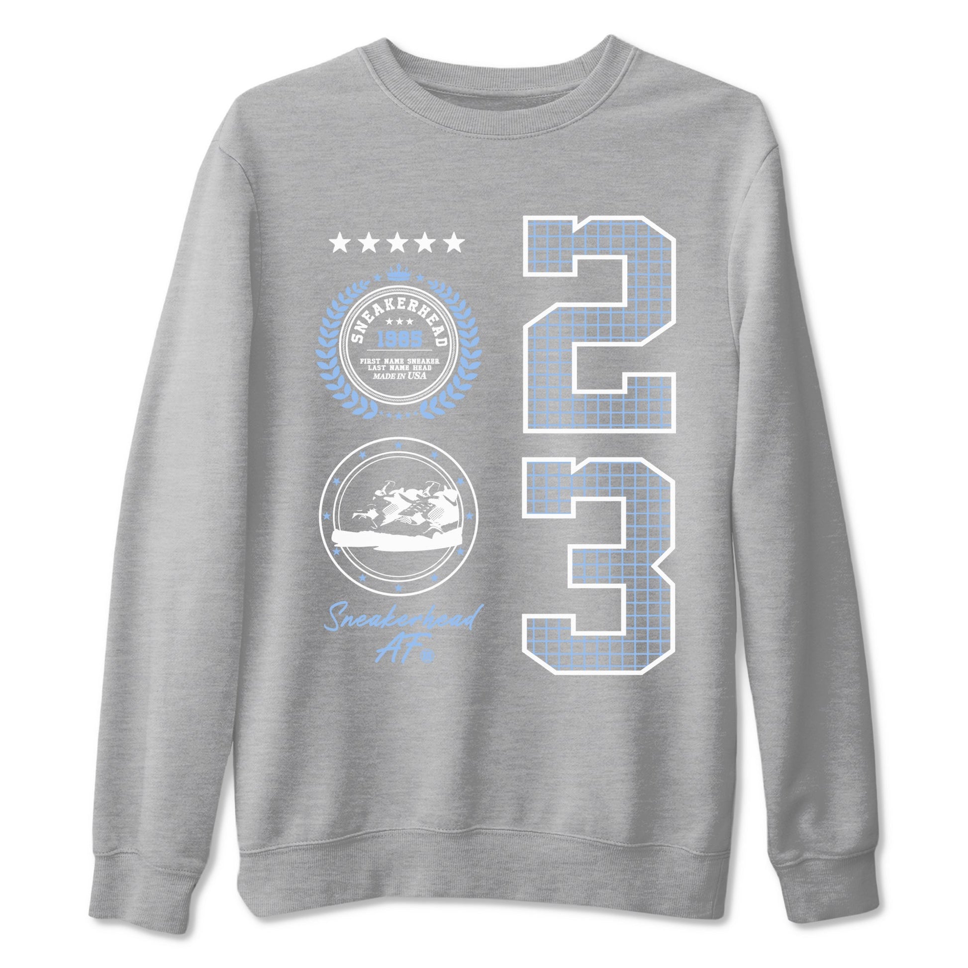 Air Jordan 4 WMNS Aluminumsneaker match tee Sneaker Emblem sneaker match tees Air Jordan 4 Forget Me Not best t-shirts to match jordans SNRT Sneaker Tees unisex cotton Heather Grey 2 shirts