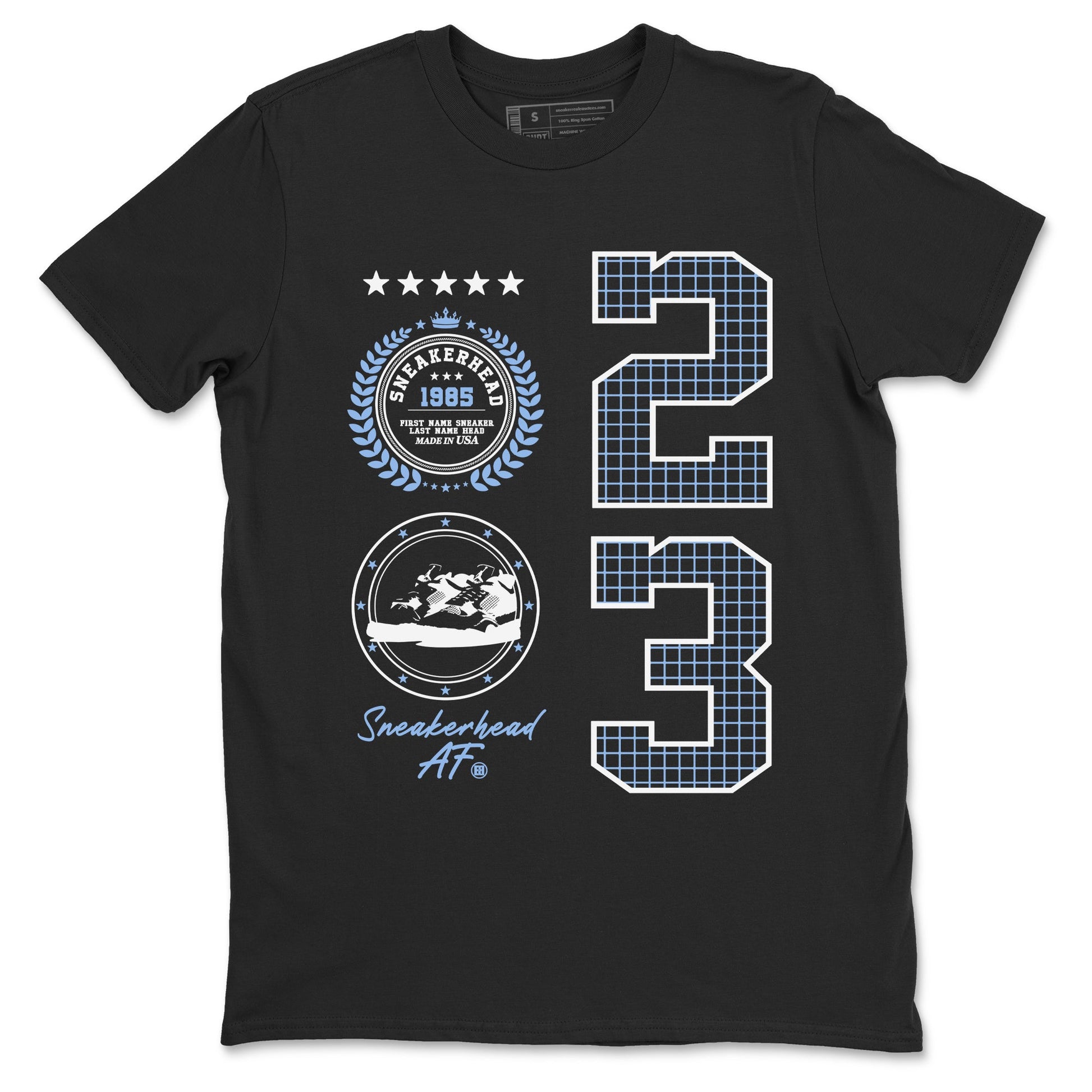 Air Jordan 4 WMNS Aluminumsneaker match tee Sneaker Emblem sneaker match tees Air Jordan 4 Forget Me Not best t-shirts to match jordans SNRT Sneaker Tees unisex cotton Black 2 shirts