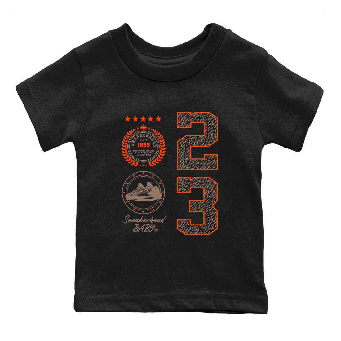 Yeezy 350 Carbon Beluga shirts to match jordans Sneaker Emblem sneaker match tees Yeezy 350 Carbon Beluga match shoes to clothes SNRT Sneaker Tees Youth Baby Black 2 tee