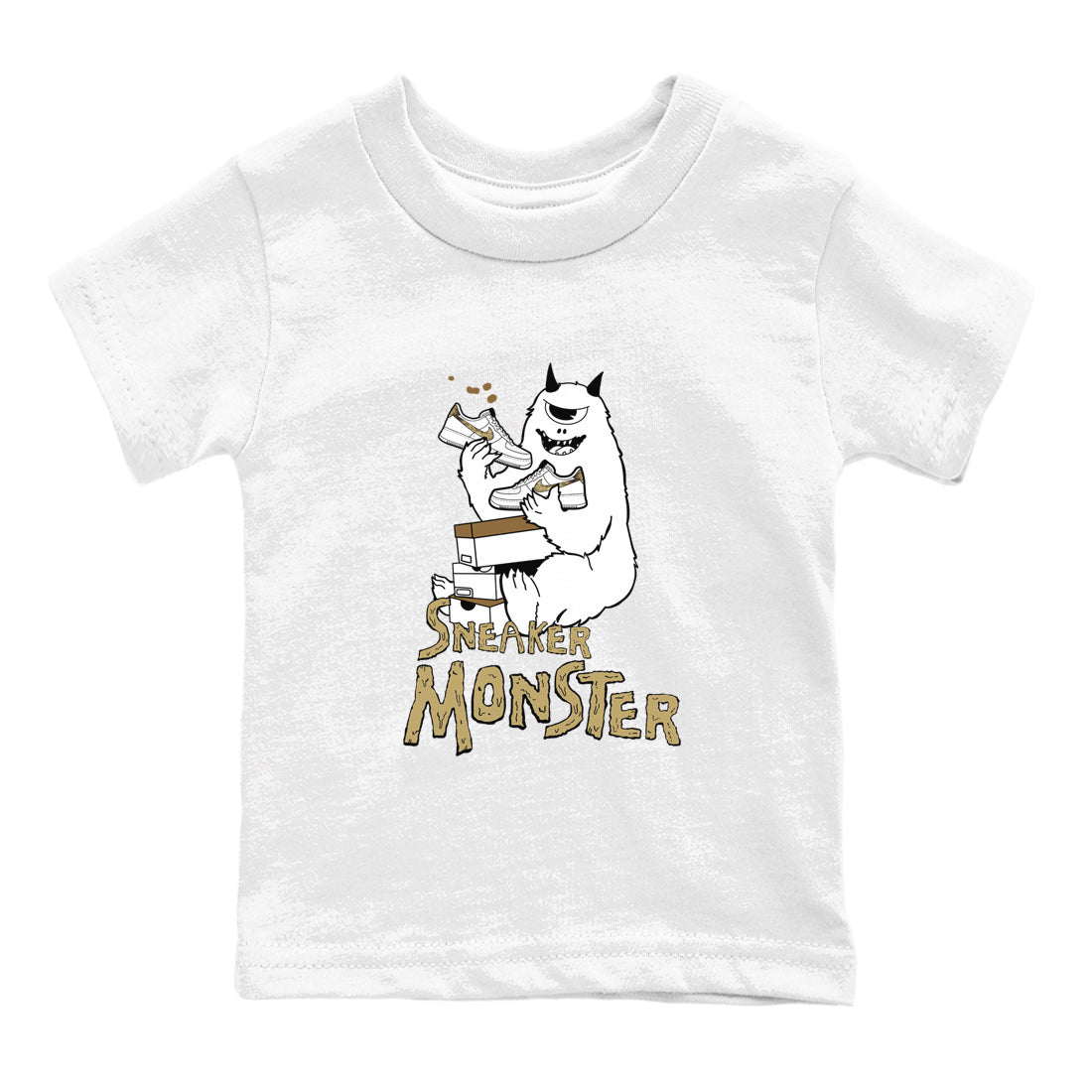 Air Force 1 Ivory Snake shirt to match jordans Sneaker Monster sneaker tees Air Force 1 Ivory Snake SNRT sneaker release tees baby toddler White 2 cotton Shirt