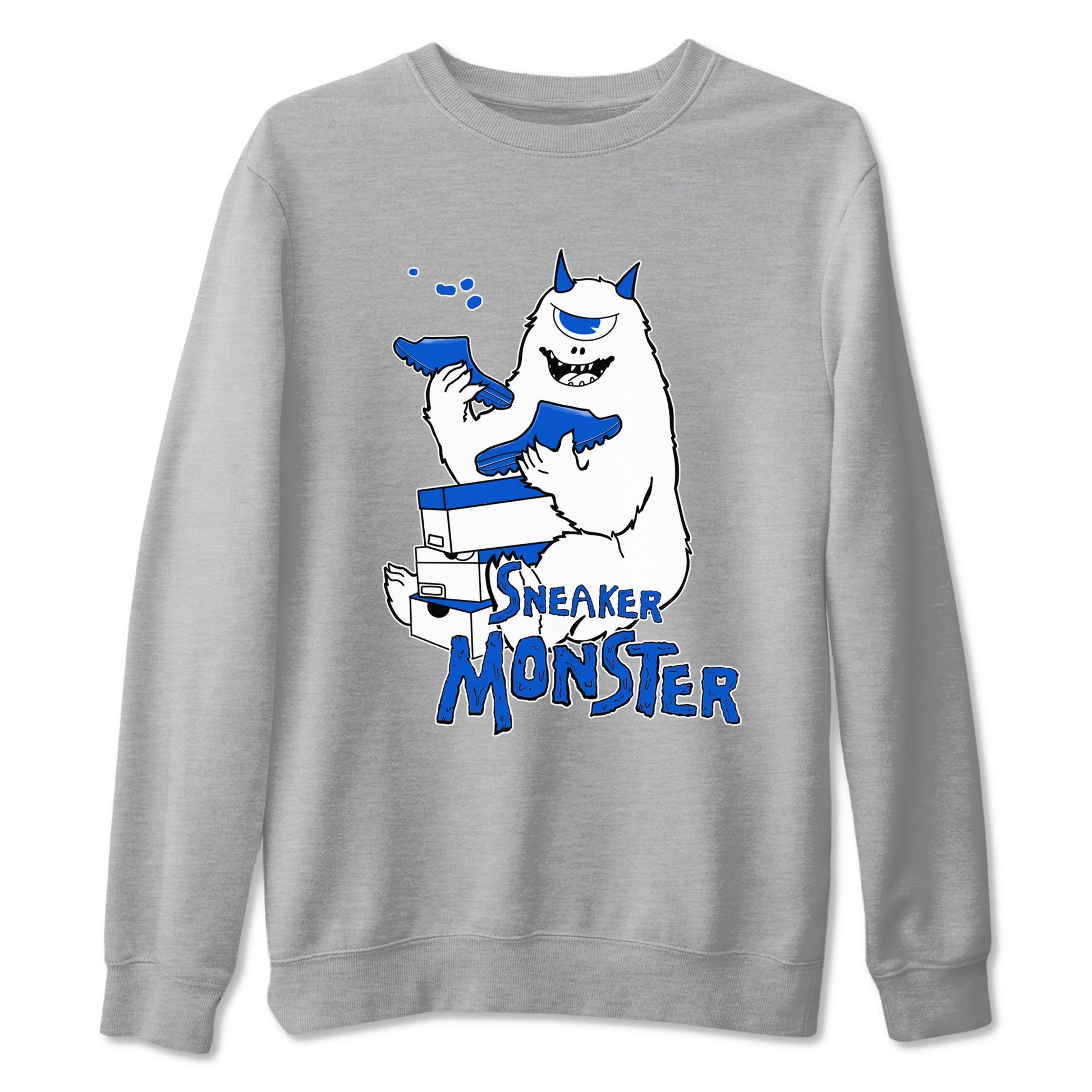 Yeezy Slide Azure shirts to match jordans Sneaker Monster sneaker match tees Yeezy Slide Azure SNRT Sneaker Tees streetwear brand Heather Grey 2 unisex cotton tee