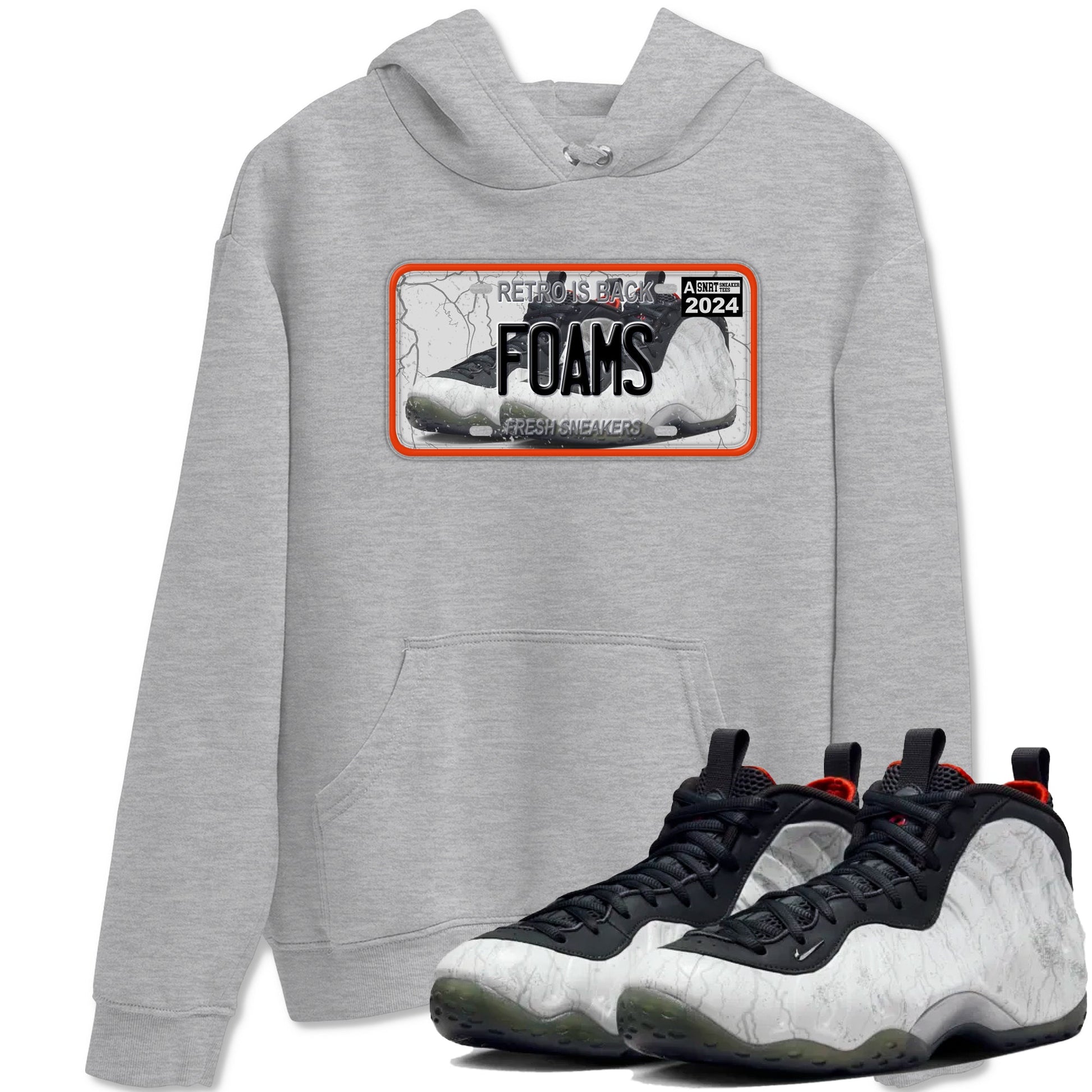 Foams One Jin shirts to match jordans Sneaker Plate sneaker match tees Air Foamposite One Jin match shoes to clothes SNRT Sneaker Tees unisex cotton Heather Grey 1 shirts