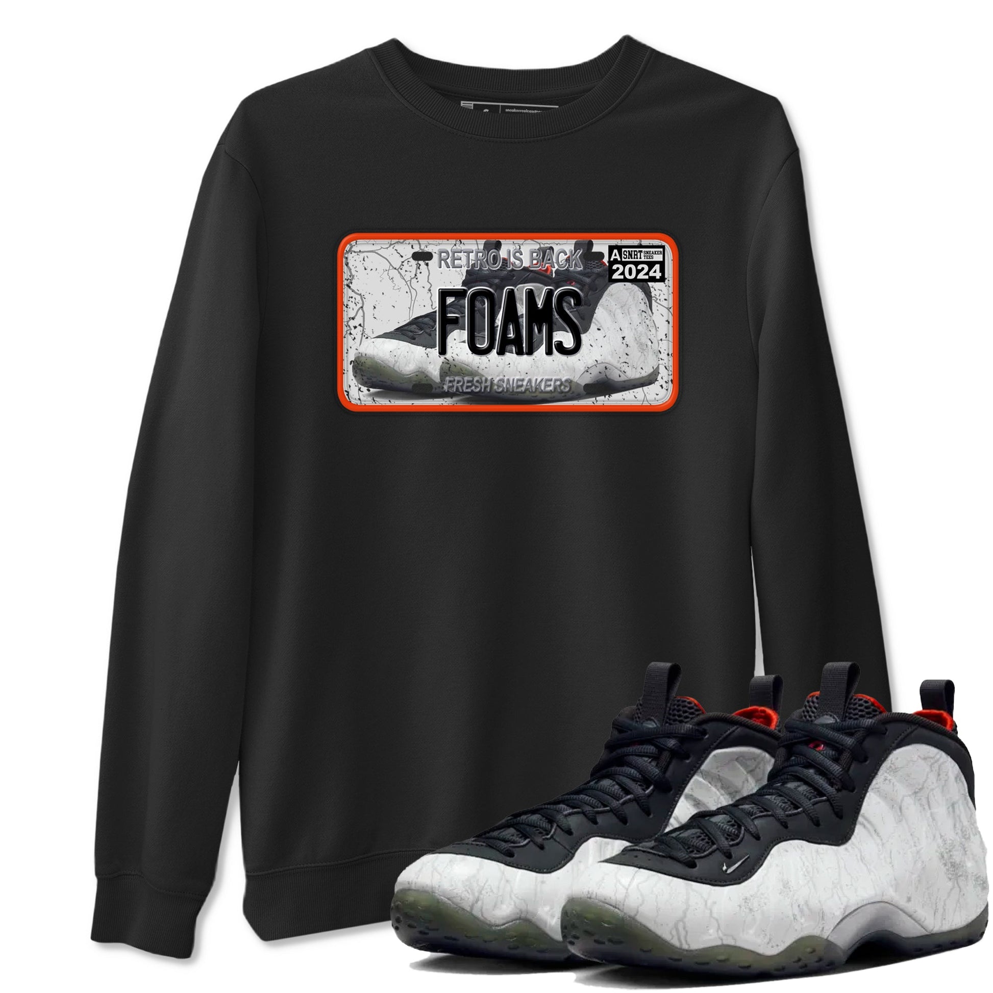 Foams One Jin shirts to match jordans Sneaker Plate sneaker match tees Air Foamposite One Jin match shoes to clothes SNRT Sneaker Tees unisex cotton Black 1 shirts