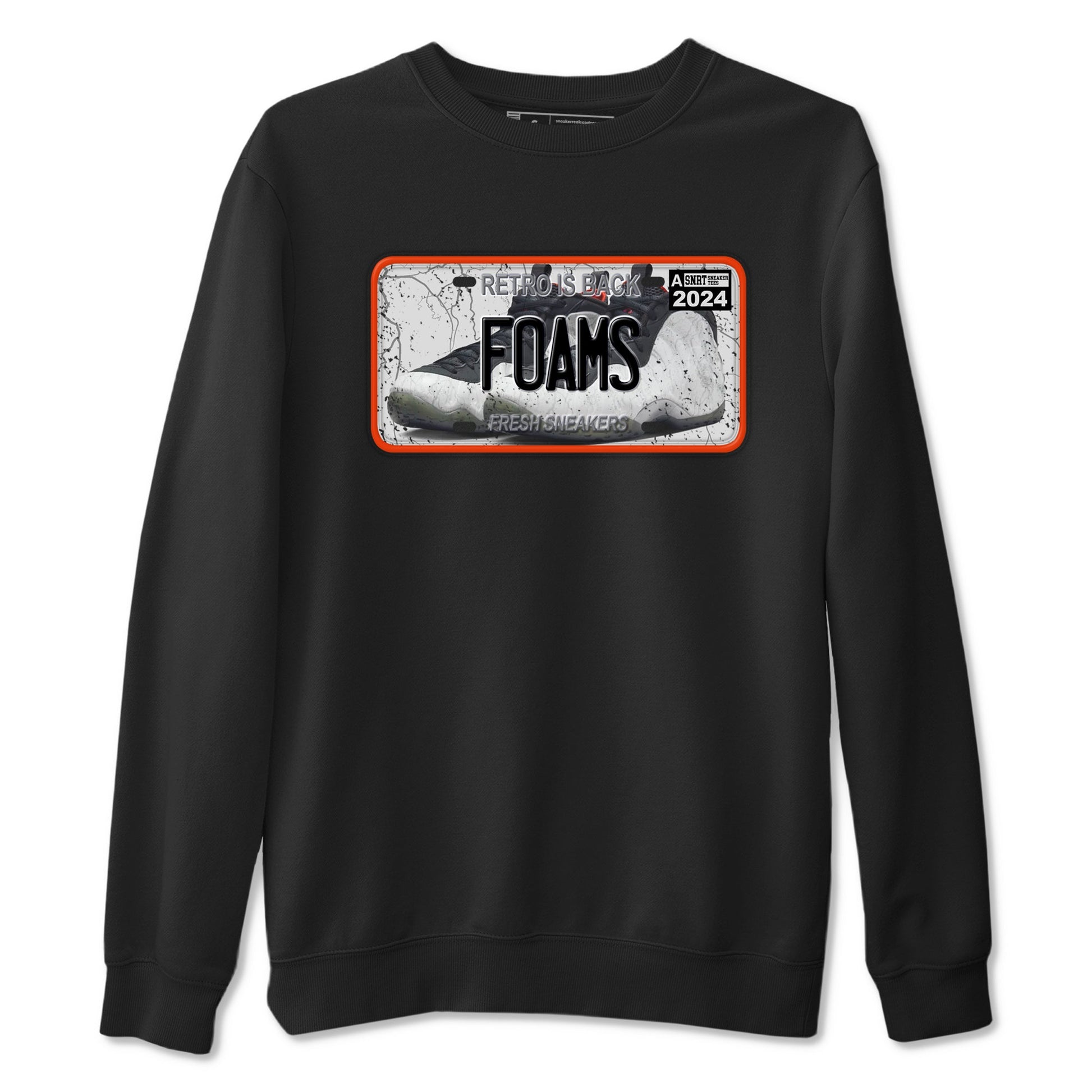 Foams One Jin shirts to match jordans Sneaker Plate sneaker match tees Air Foamposite One Jin match shoes to clothes SNRT Sneaker Tees unisex cotton Black 2 shirts