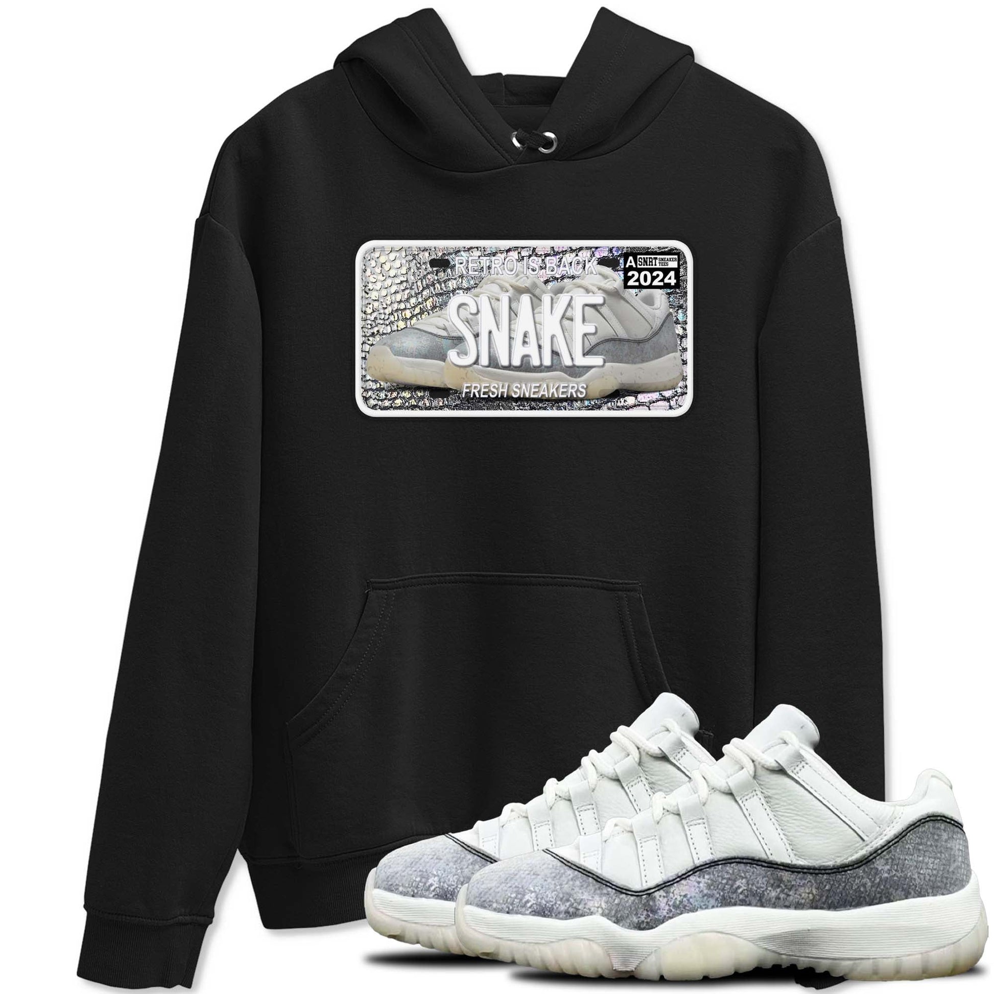 11s Year Of The Snake shirts to match jordans Sneaker Plate shirts to match jordans Air Jordan 11 Retro Low Year Of The Snake match shoes to clothes SNRT Sneaker Tees unisex cotton Black 1 shirts