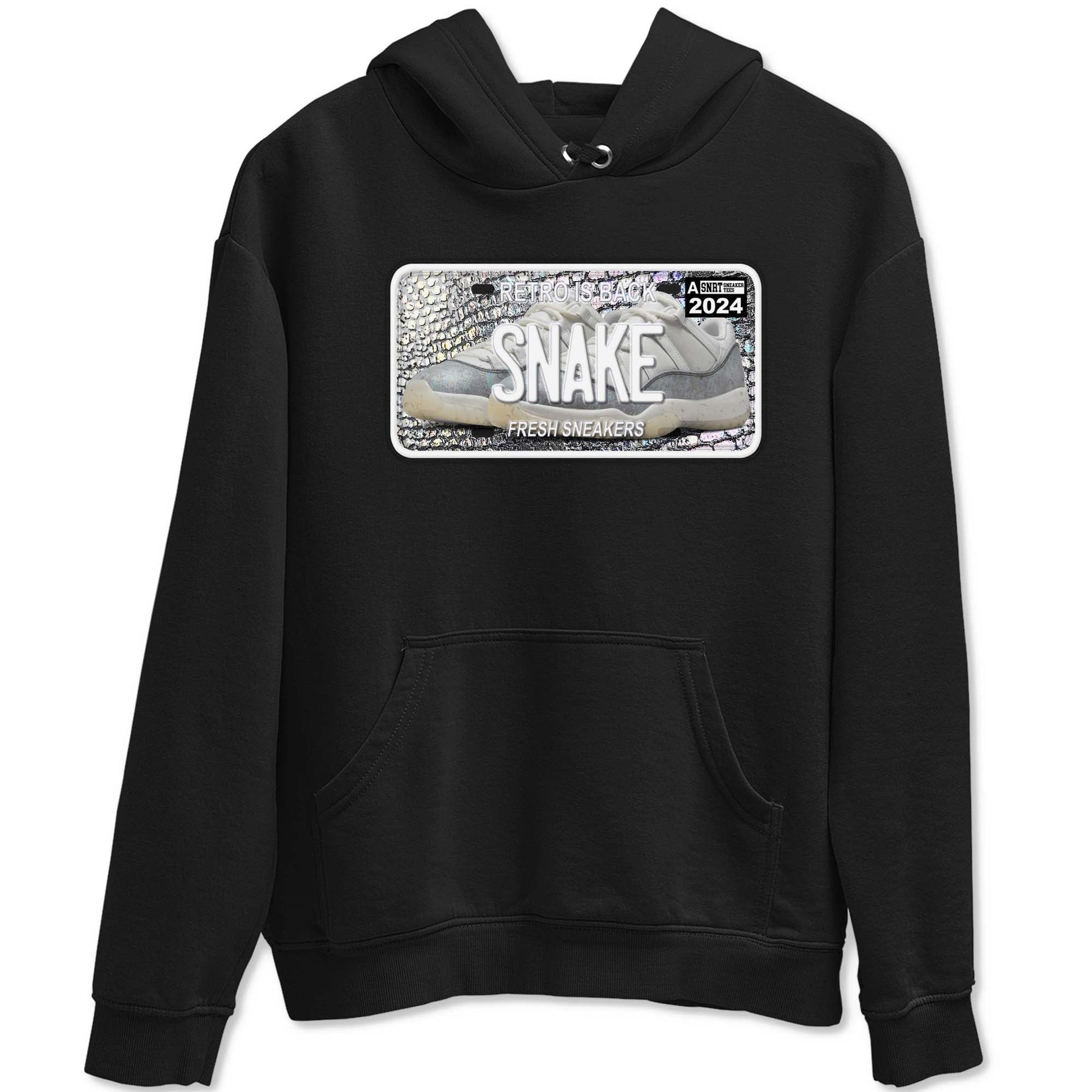 11s Year Of The Snake shirts to match jordans Sneaker Plate shirts to match jordans Air Jordan 11 Retro Low Year Of The Snake match shoes to clothes SNRT Sneaker Tees unisex cotton Black 2 shirts