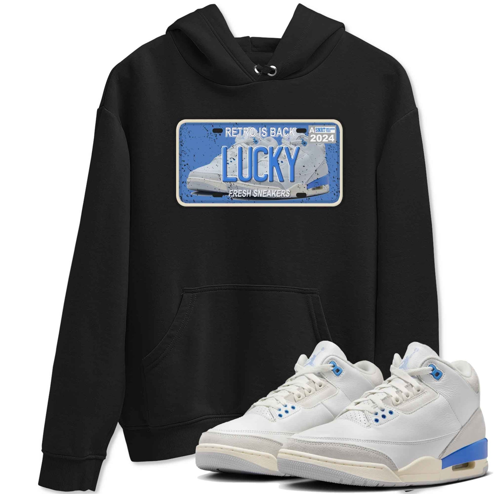 3s Lucky Shorts shirts to match jordans Sneaker Plate best t shirts to wear with jordans Air Jordan 3 Lucky Shorts match shoes to clothes SNRT Sneaker Tees unisex cotton Black 1 shirts