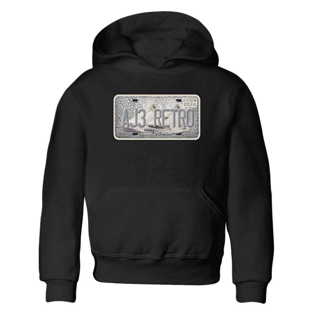 3s Sail and Cement Grey shirts to match jordans Sneaker Plate sneaker match tees Air Jordan 3 Retro Sail and Cement Grey match shoes to clothes SNRT Sneaker Tees Youth Baby Black 2 tee