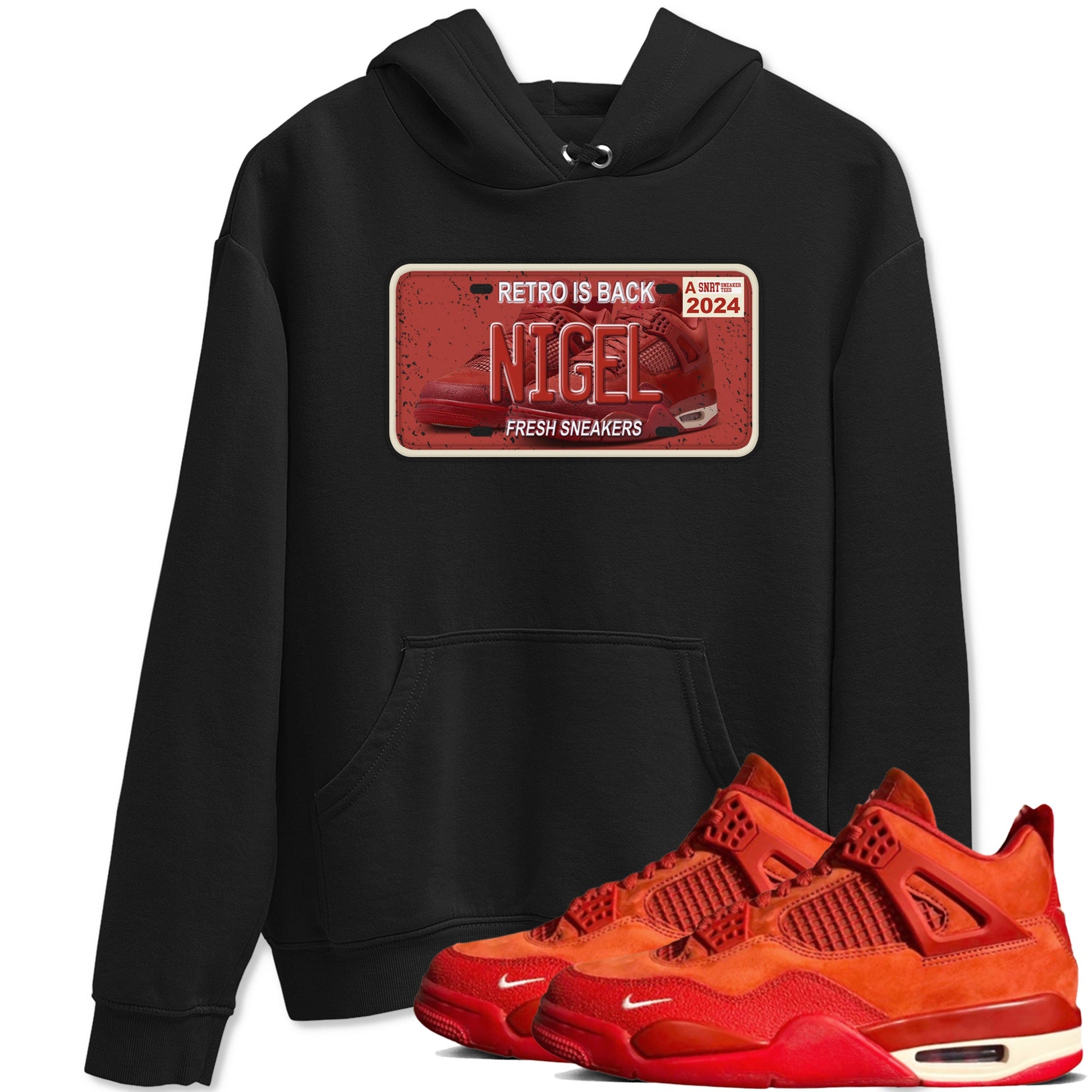 4s Brick By Brick shirts to match jordans Sneaker Plate sneaker match tees Air Jordan 4 Nigel match shoes to clothes SNRT Sneaker Tees unisex cotton Black 1 shirts