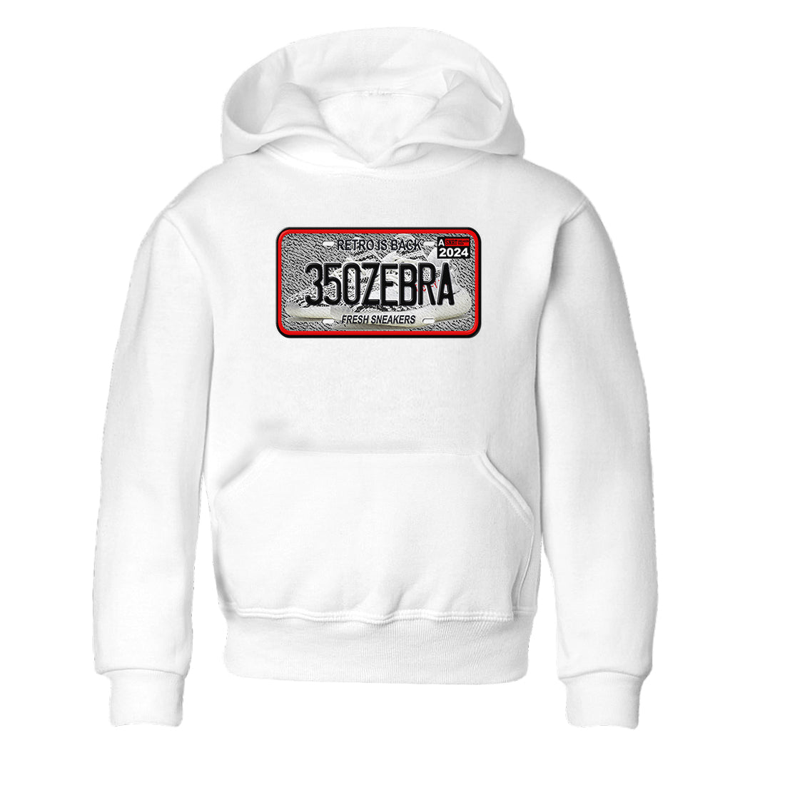 Yeezy 350 Zebra shirts to match jordans Sneaker Plate sneaker match tees Yeezy 350 Zebra match shoes to clothes SNRT Sneaker Tees Youth Baby White 2 tee