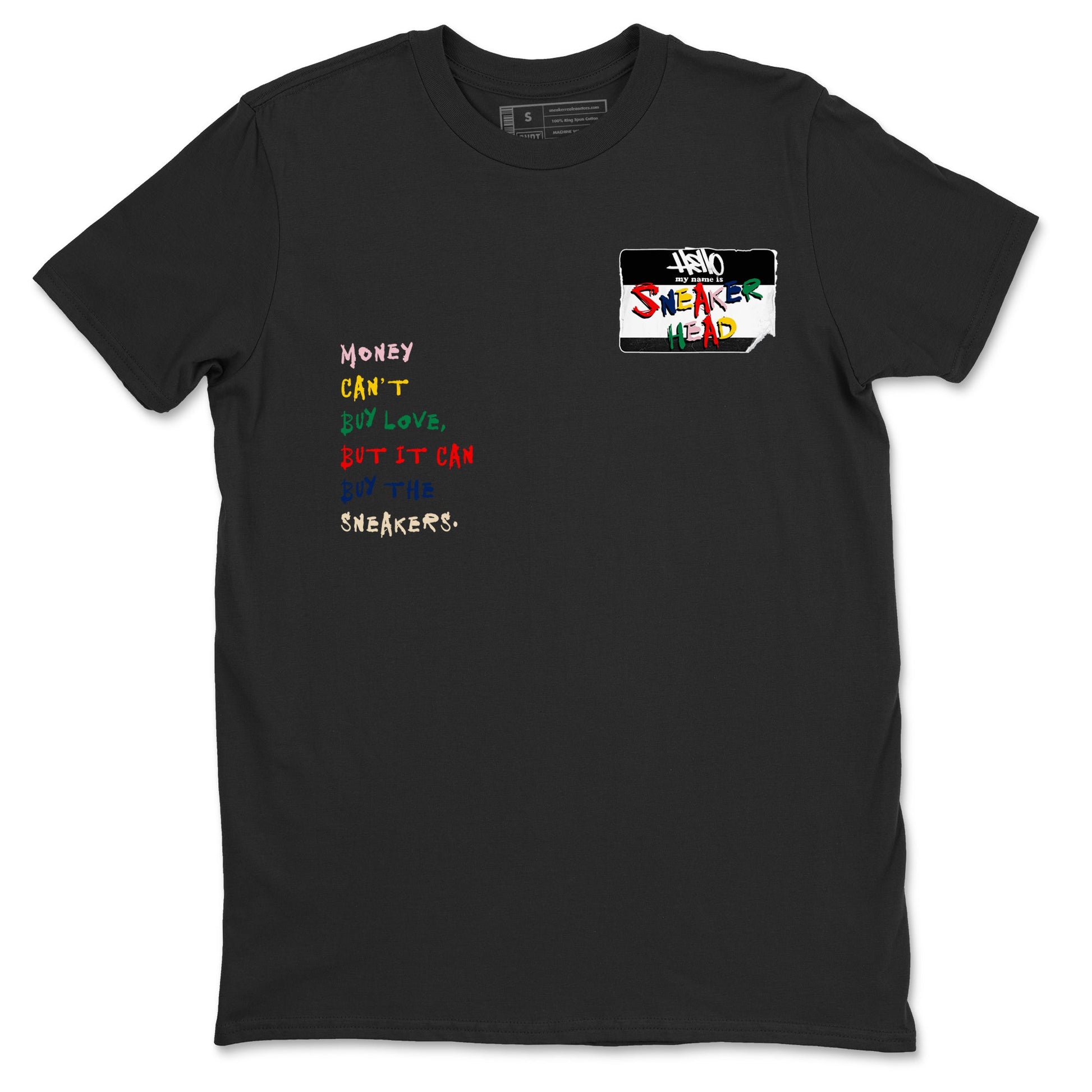 AF 3 Nigo shirtsto match jordans Sneakerhead Badge sneaker match tees Air Force 3 Low x Nigo Blue Void and Tour Yellow match shoes to clothes SNRT Sneaker Tees unisex cotton Black 2 shirts