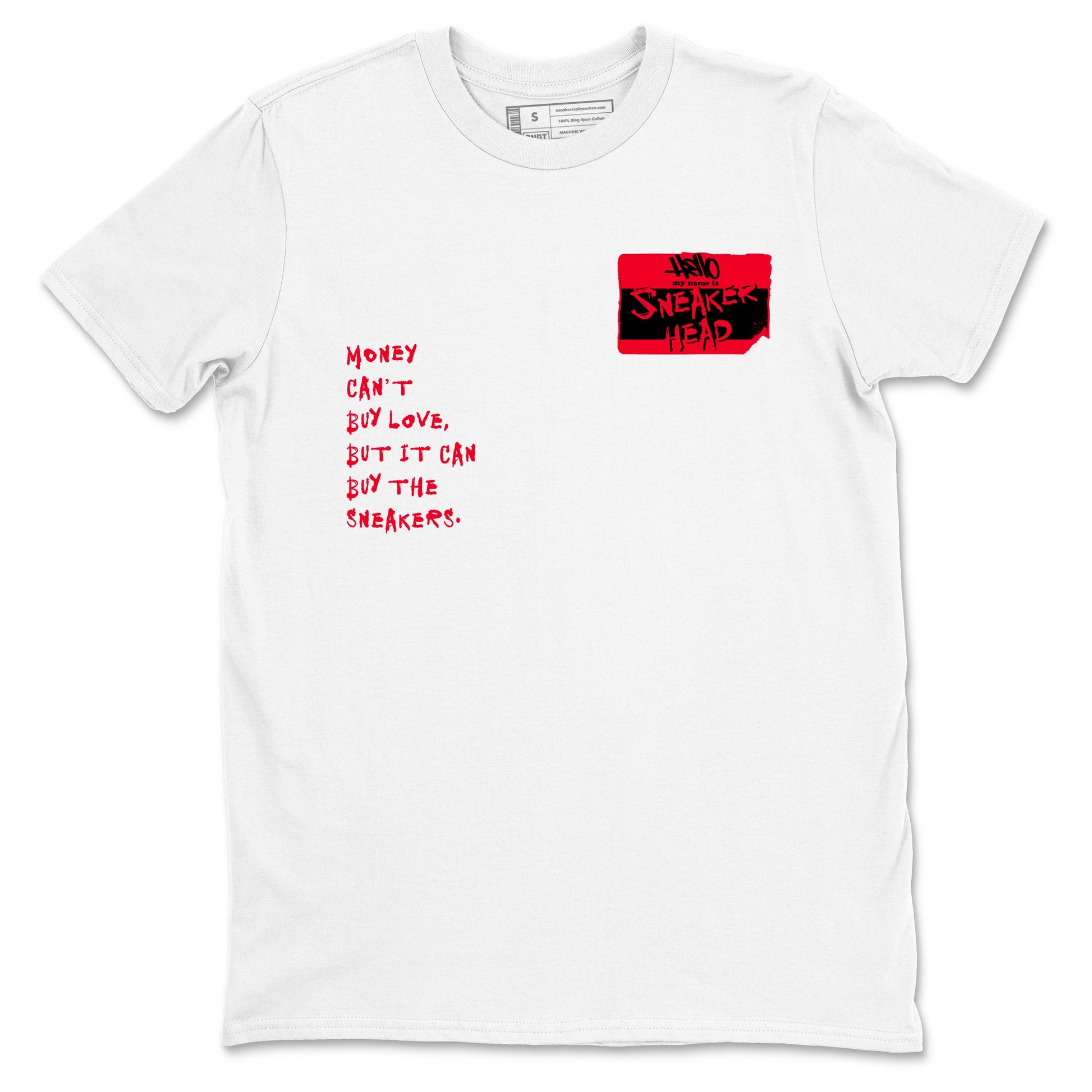 12s Flu Game shirts to match jordans Sneakerhead Badge sneaker match tees Air Jordan 12 Retro Flu Game match shoes to clothes SNRT Sneaker Tees unisex cotton White 2 shirts