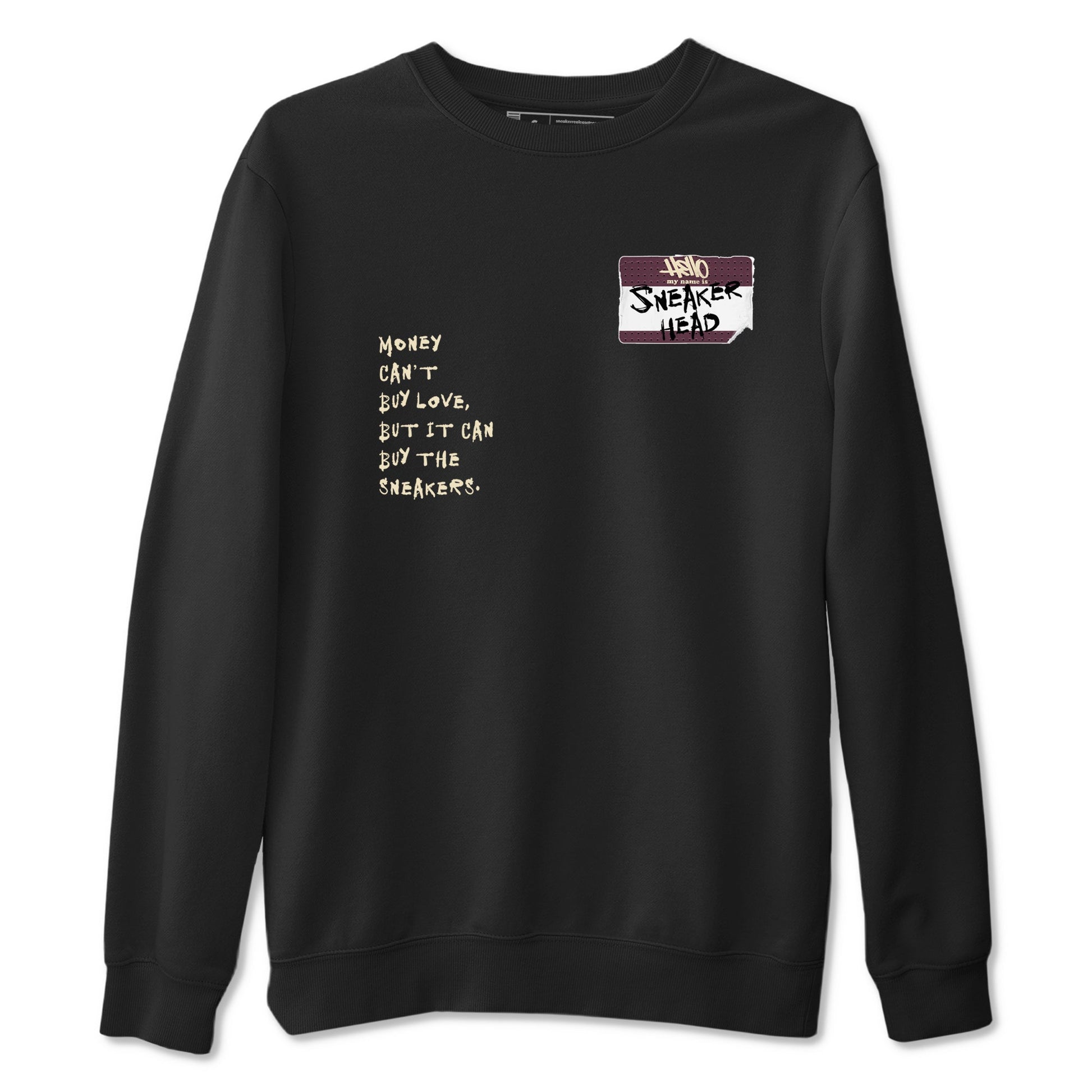 3s A Ma Maniere x Black shirts to match jordans Sneakerhead Badge sneaker match tees Air Jordan 3 A Ma Maniere x Black SNRT Sneaker Tees streetwear brand Black 2 unisex cotton tee