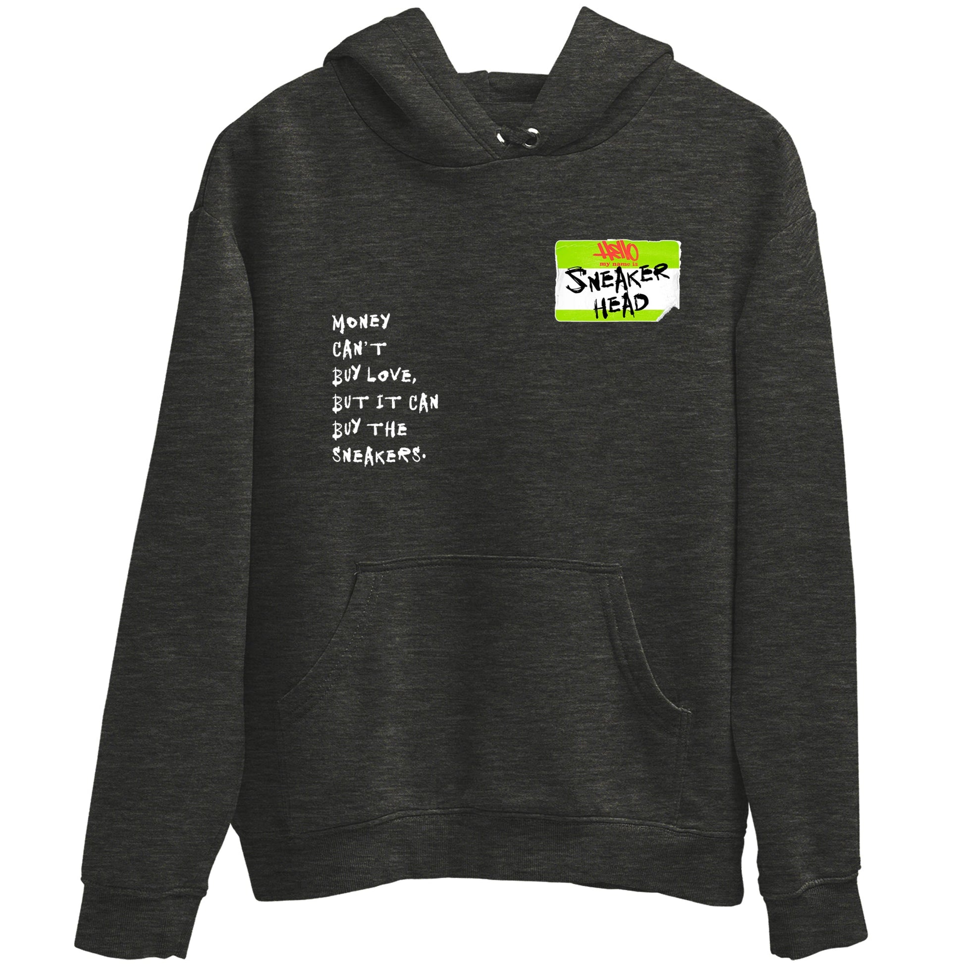 Sneaker Threads – Sneaker Tees To Match Air Max 90 Spruce Aura and Ghost Green – Sneakerhead Badge Graphic Tee Charcoal Heather 2. Perfect for Jordan releases 2025 colorways.