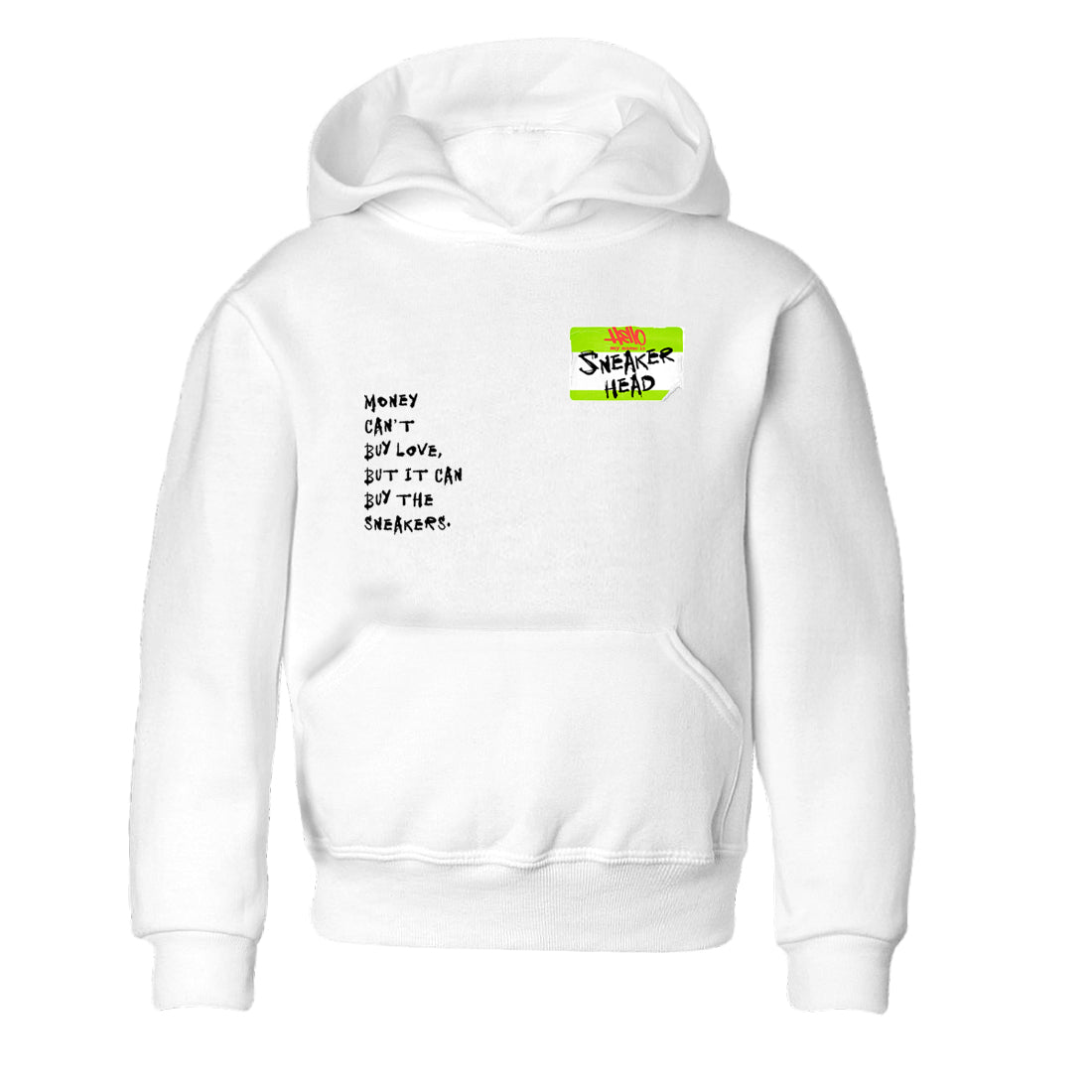 Sneaker Threads – Sneaker Tees To Match Air Max 90 Spruce Aura and Ghost Green – Sneakerhead Badge Youth Graphic Tee White 2. Perfect for Jordan releases 2025 colorways.