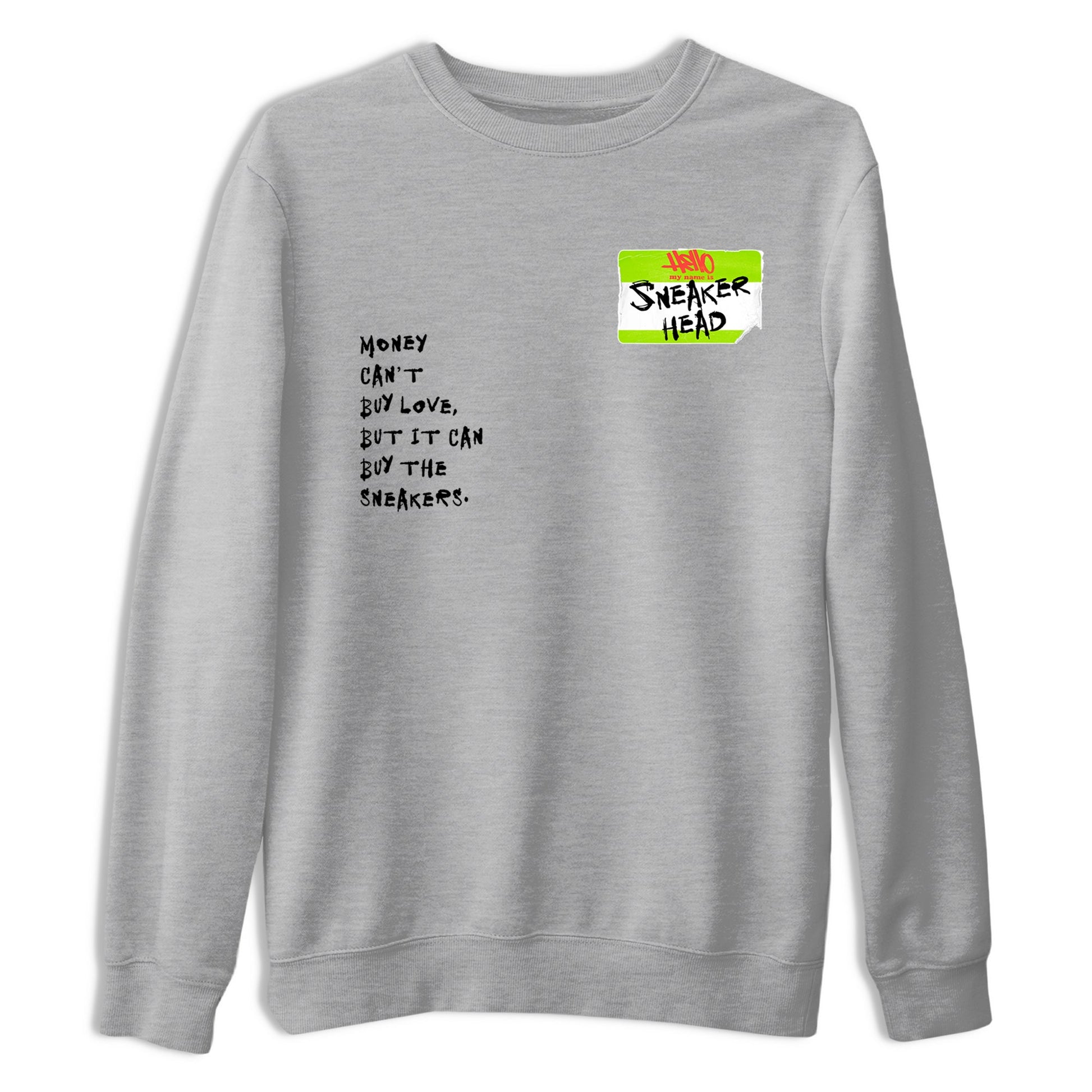 Sneaker Threads – Sneaker Tees To Match Air Max 90 Spruce Aura and Ghost Green – Sneakerhead Badge Graphic Tee Heather Grey 2. Perfect for Jordan releases 2025 colorways.