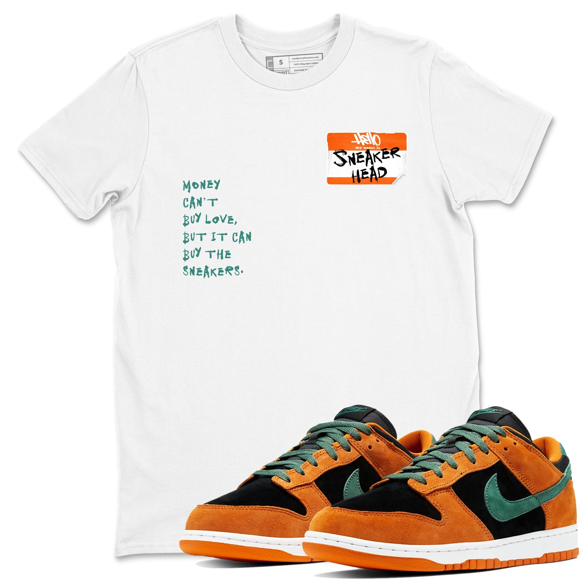 Dunk Low Ceramic shirts to match jordans Sneakerhead Badge sneaker match tees Dunk Ceramic match shoes to clothes SNRT Sneaker Tees unisex cotton White 1 shirts