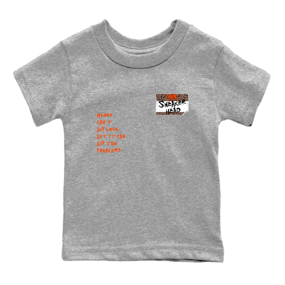 Yeezy 350 Carbon Beluga shirts to match jordans Sneakerhead Badge sneaker match tees Yeezy 350 Carbon Beluga match shoes to clothes SNRT Sneaker Tees Youth Baby Heather Grey 2 tee