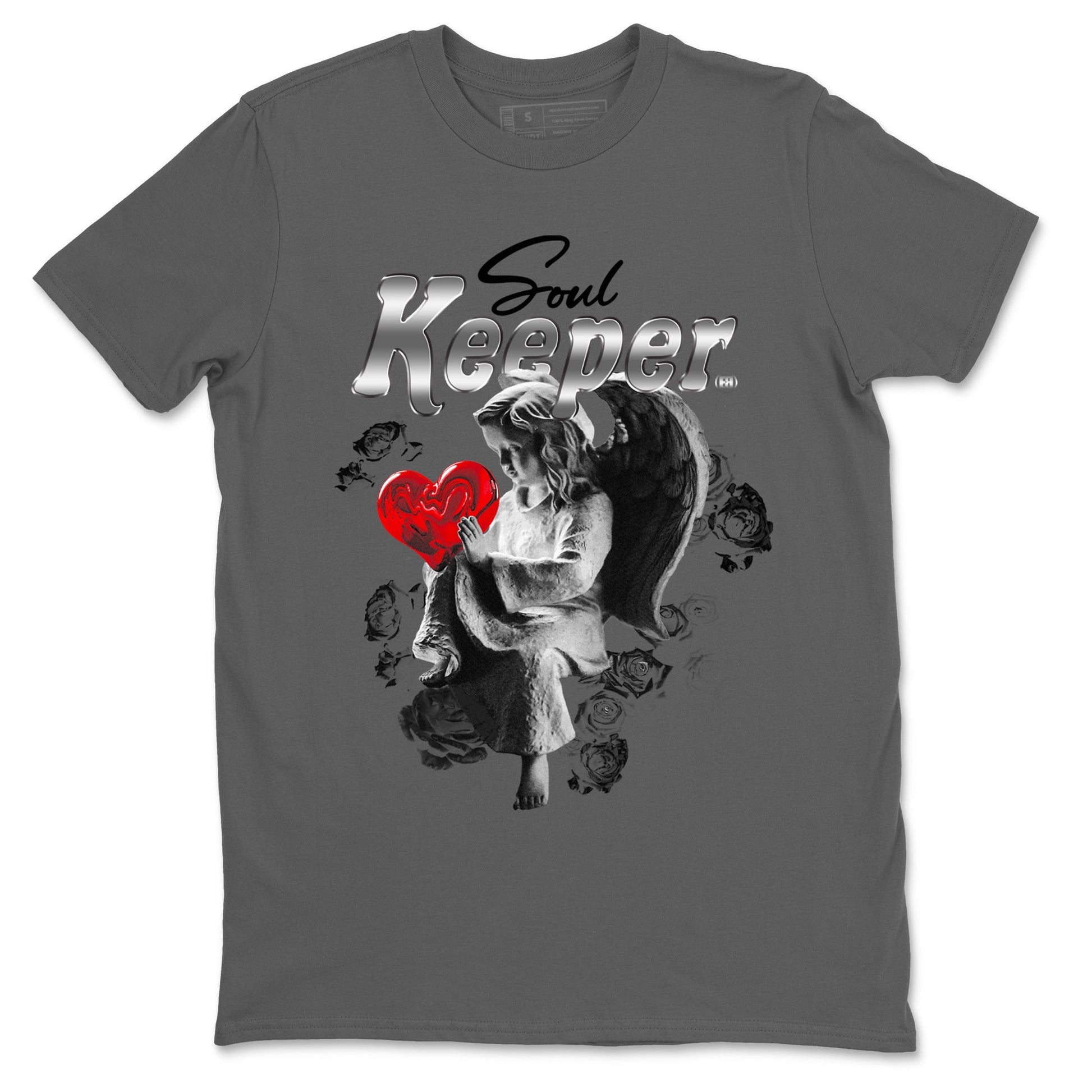 5s Black Metallic Reimagined shirts to match jordans Soul Keeper best t shirts to wear with jordans 5s Black Metallic Reimagined match shoes to clothes SNRT Sneaker Tees unisex cotton Cool Grey 2 shirts