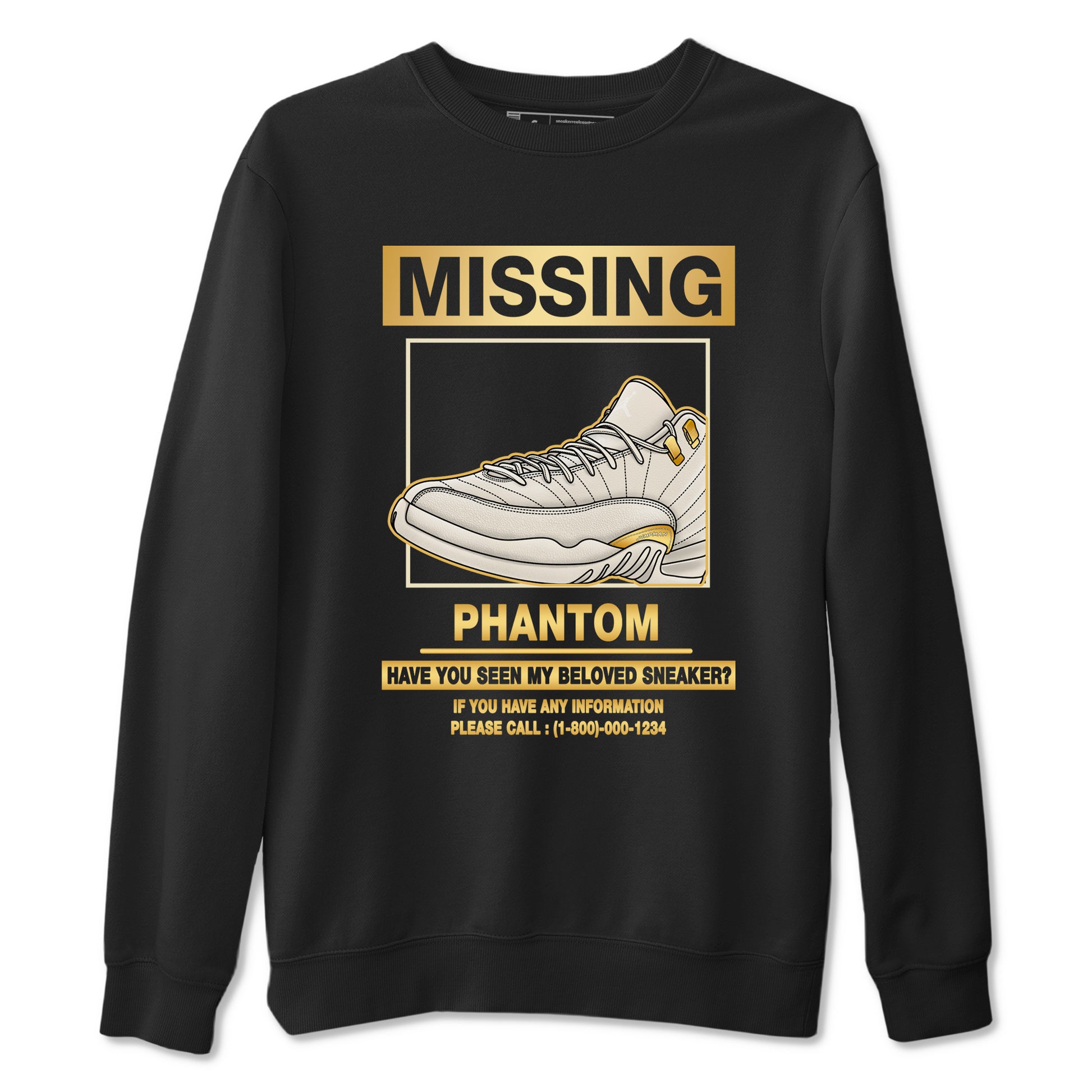 Missing Sneaker SNRT Sneaker Tees - Air Jordan 12 Phantom - SNRT Sneaker T-shirts