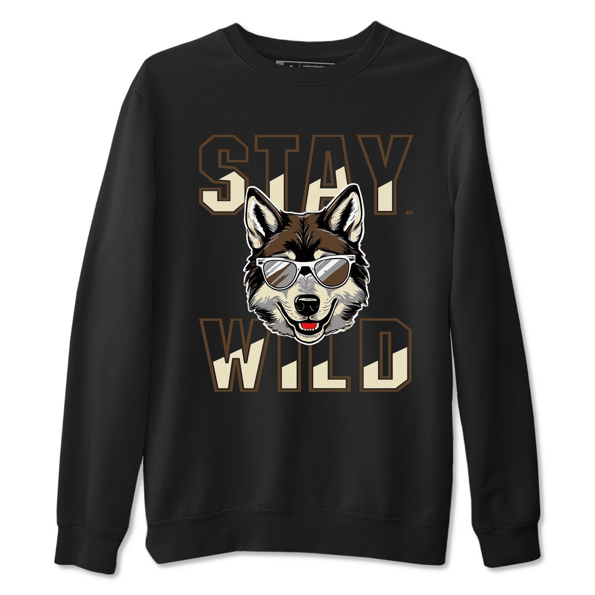 1s Mocha shirts to match jordans Stay Wild sneaker match tees Air Jordan 1 Mocha match shoes to clothes SNRT Sneaker Tees unisex cotton Black 2 shirts