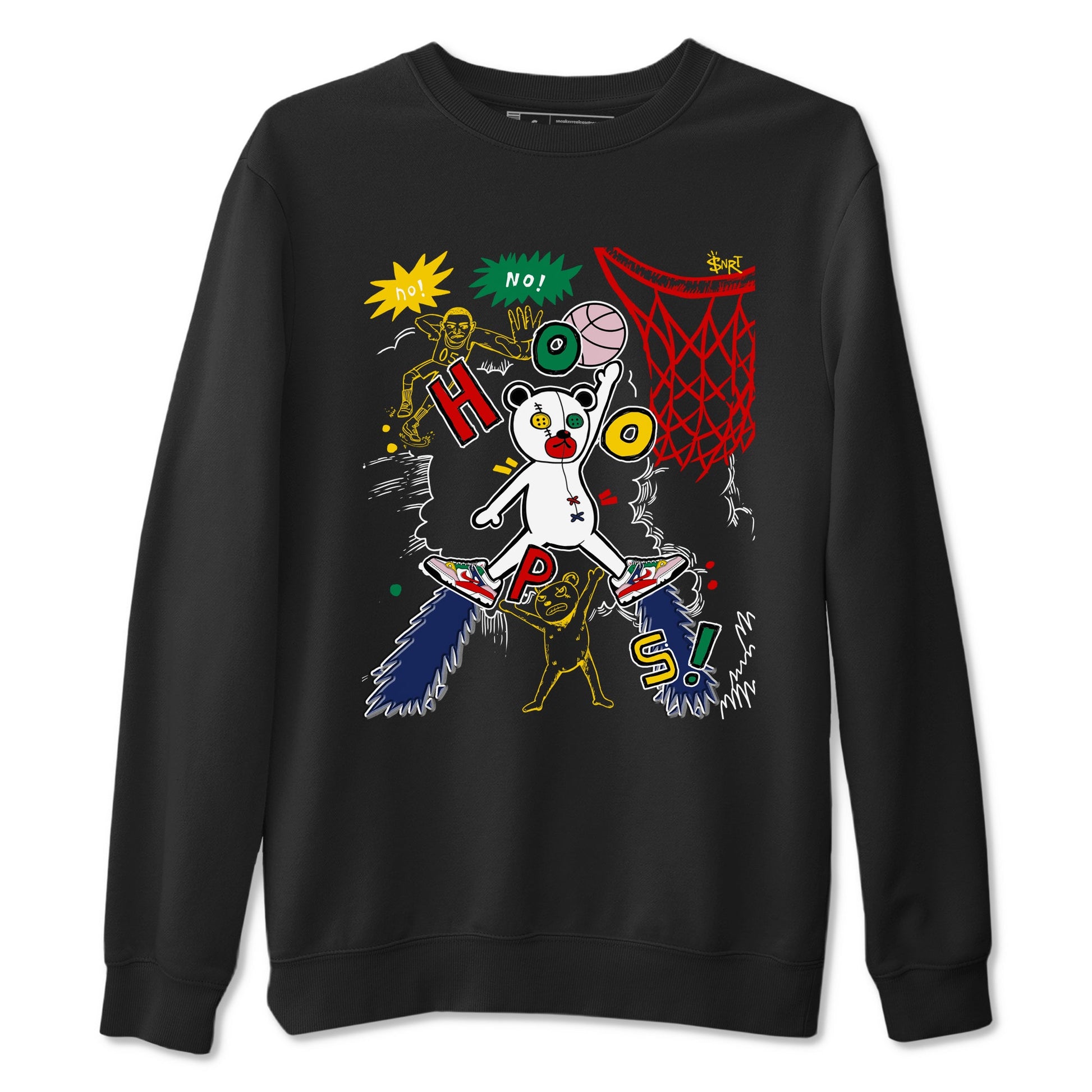 AF 3 Nigo shirtsto match jordans Stop The Bear sneaker match tees Air Force 3 Low x Nigo Blue Void and Tour Yellow match shoes to clothes SNRT Sneaker Tees unisex cotton Black 2 shirts
