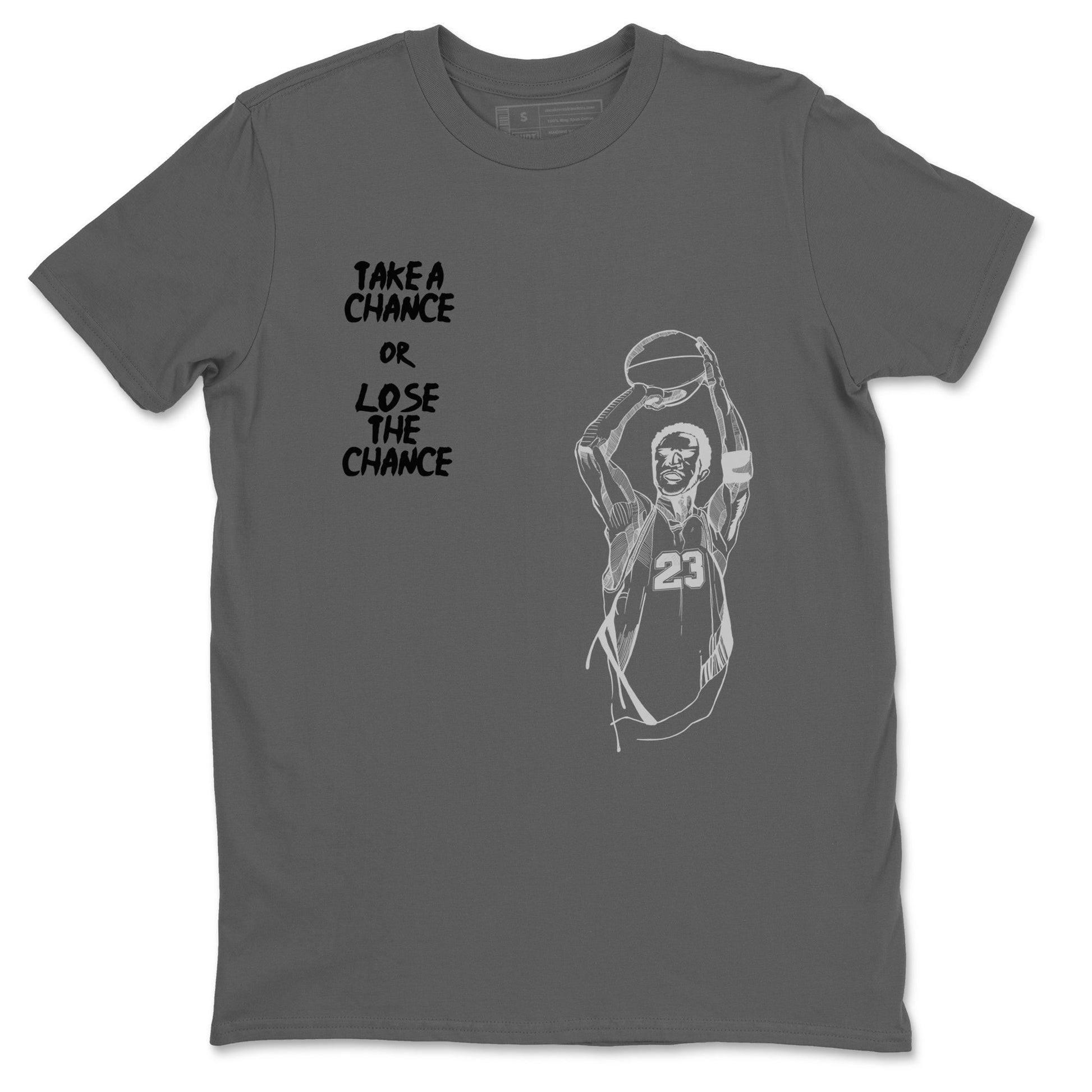 12s Black Wolf Grey shirts to match jordans Take A Shot sneaker match tees Air Jordan 12 Black Wolf Grey SNRT Sneaker Release Tees unisex cotton Cool Grey 2 crew neck shirts