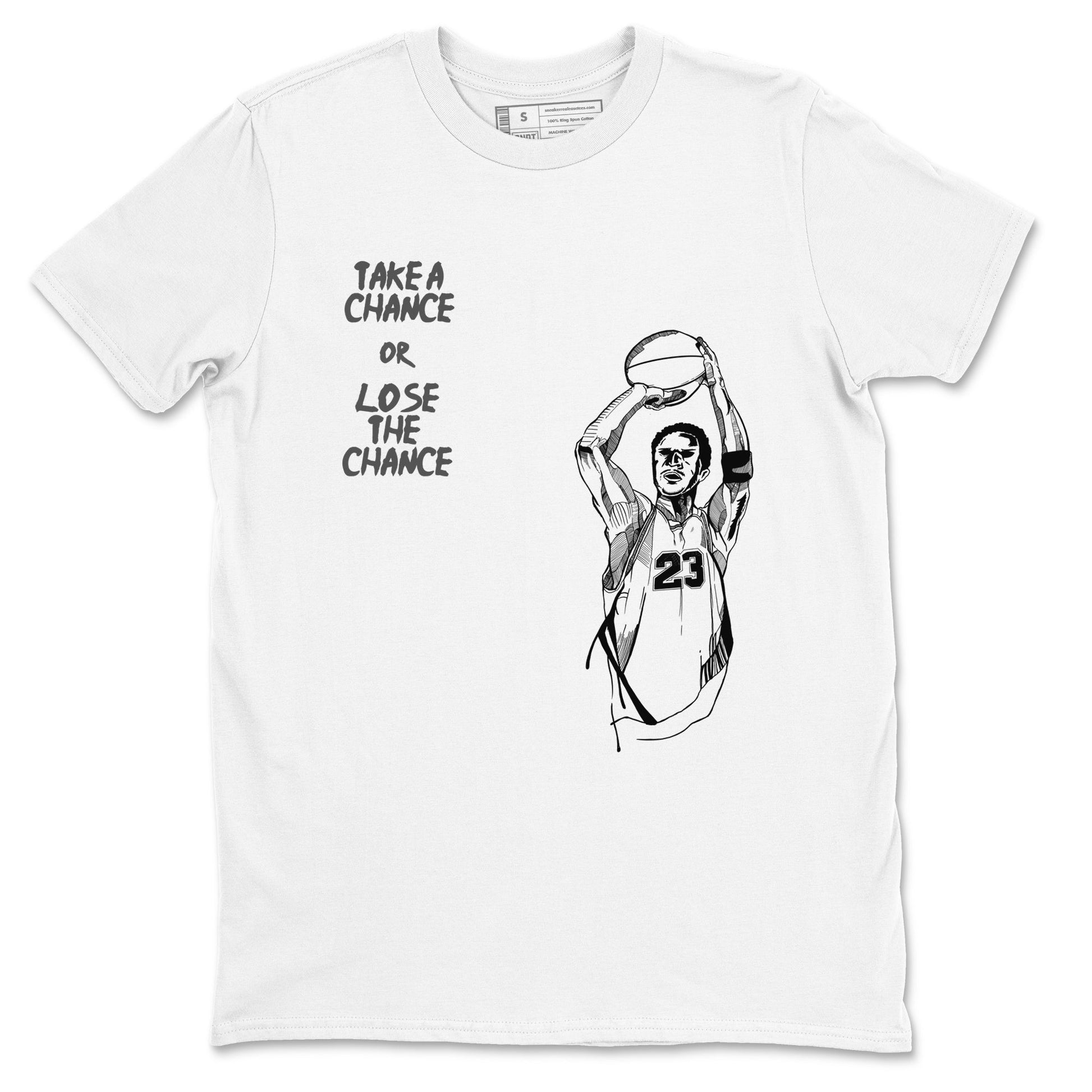 12s Black Wolf Grey shirts to match jordans Take A Shot sneaker match tees Air Jordan 12 Black Wolf Grey SNRT Sneaker Release Tees unisex cotton White 2 crew neck shirts
