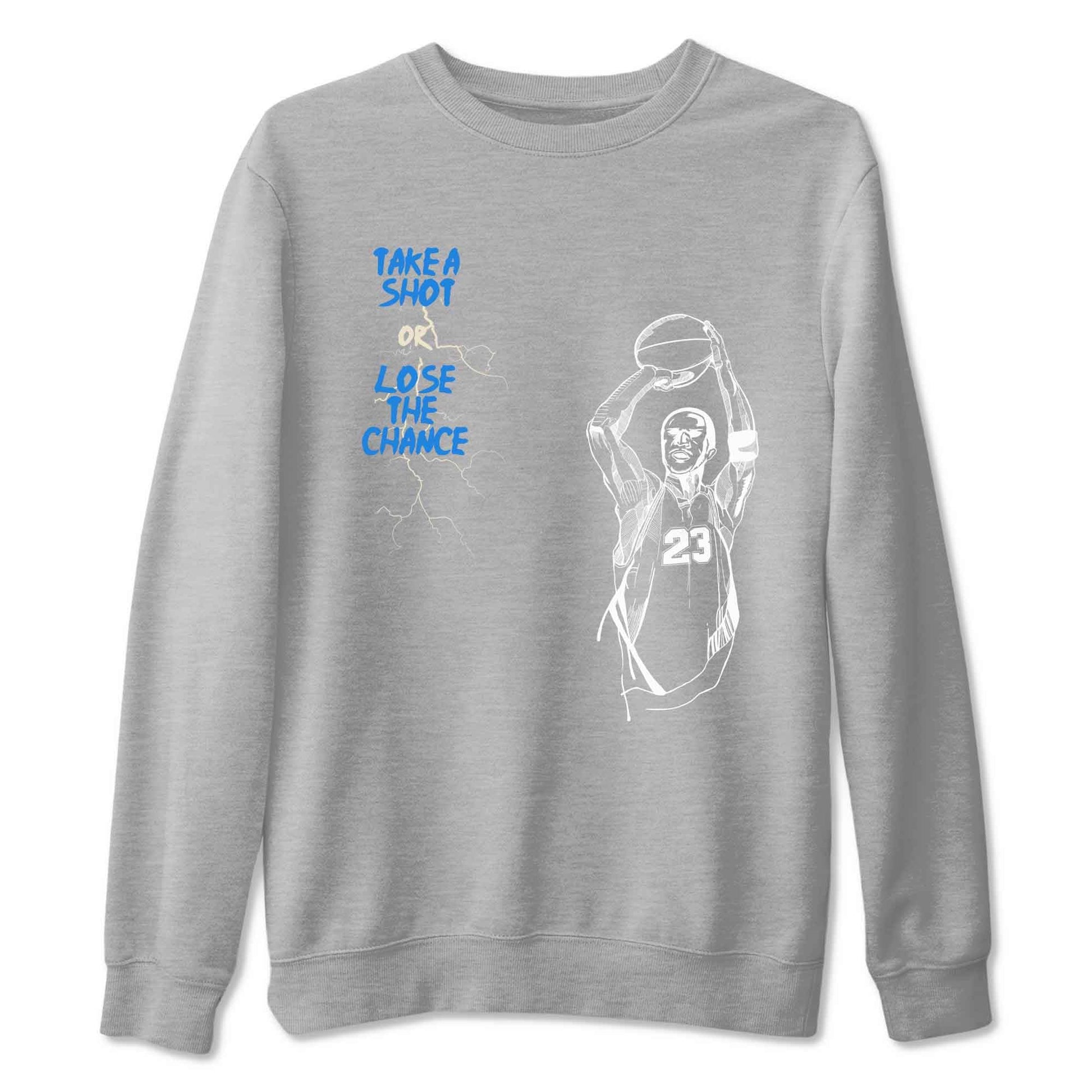 3s Lucky Shorts shirts to match jordans Take A Shot best t shirts to wear with jordans Air Jordan 3 Lucky Shorts match shoes to clothes SNRT Sneaker Tees unisex cotton Heather Grey 2 shirts