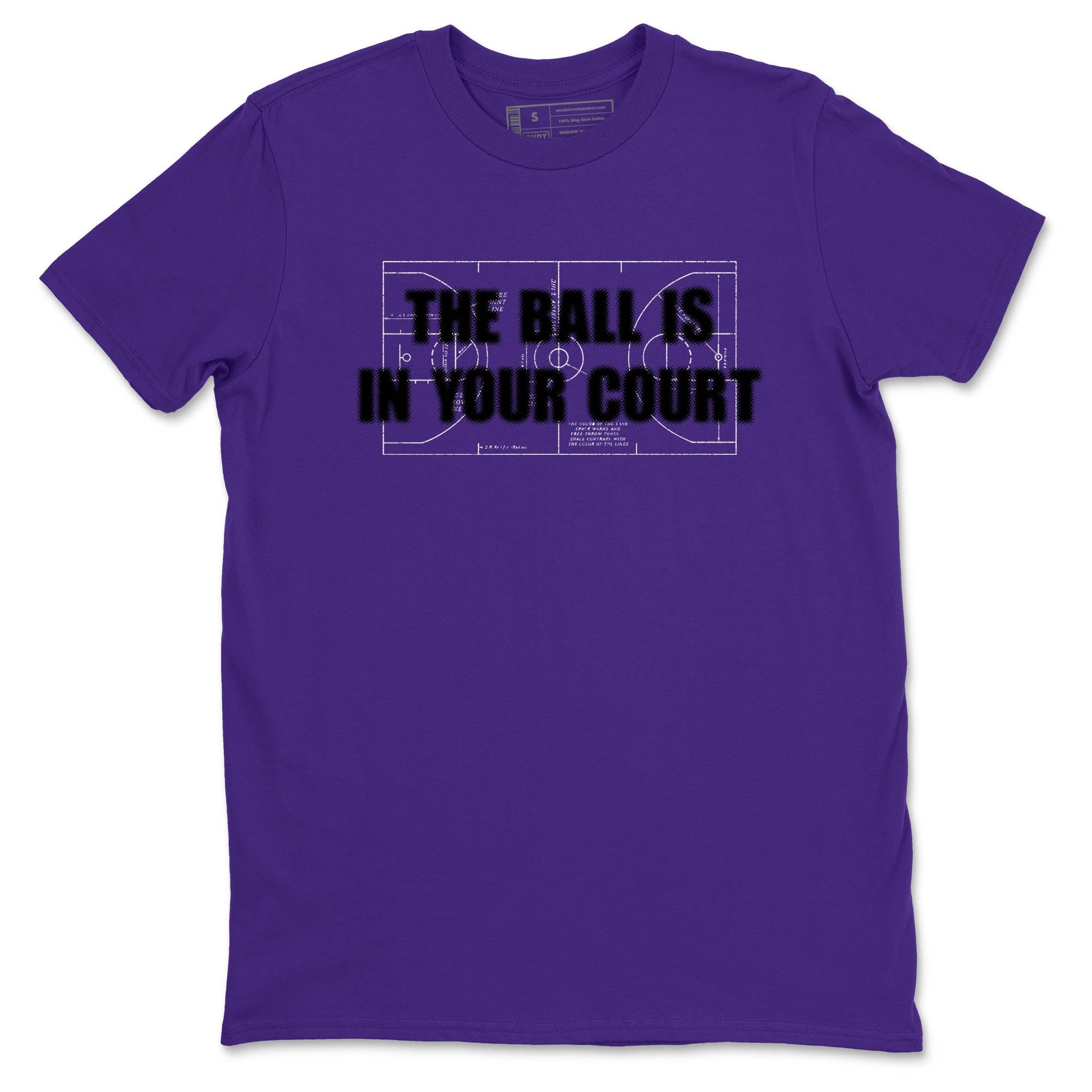Sneaker Threads – Sneaker Tees To Match Nike KB 9 Hyper Grape – The Ball Is In Your Court Graphic Tee Purple 2. Perfect for Jordan releases 2025 colorways. Perfect for purple basketball sneaker releases and legacy-inspired colorways for 2025 hoopers.
