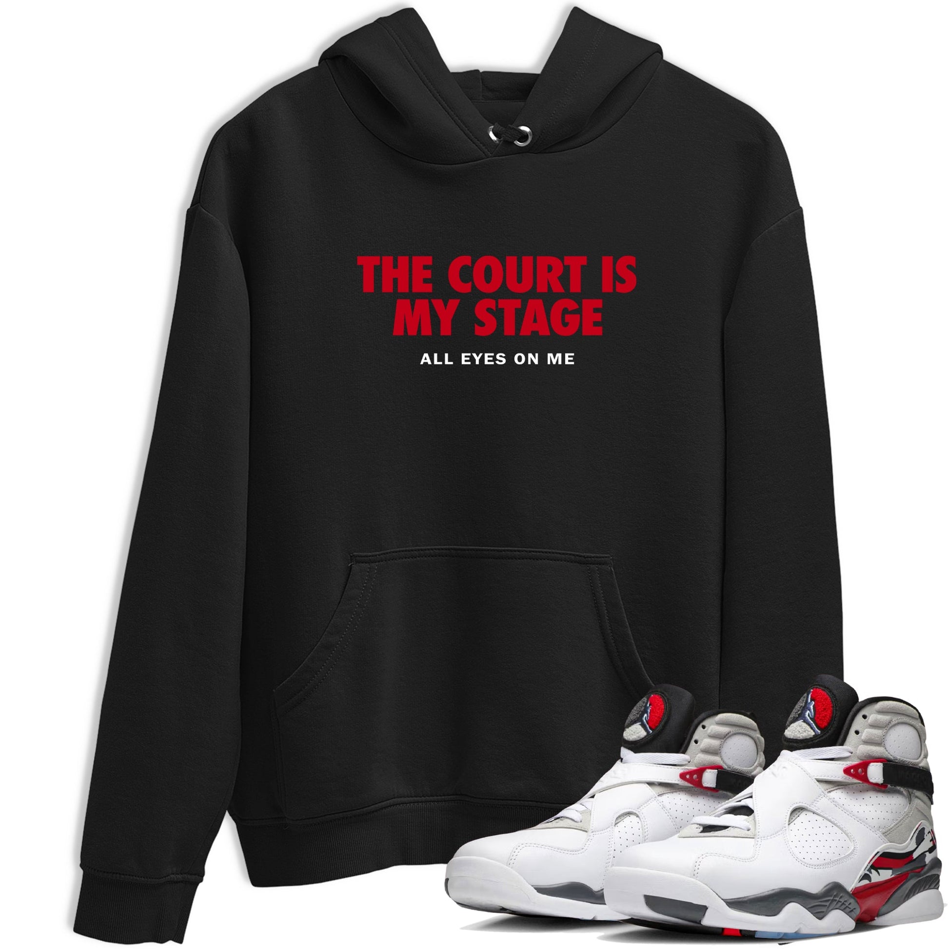 Sneaker Threads – Basketball Graphic T shirt Air Jordan 8 Bunny – The Court Is My Stage Graphic Tee Black 1. Perfect for Jordan releases 2025 colorways.