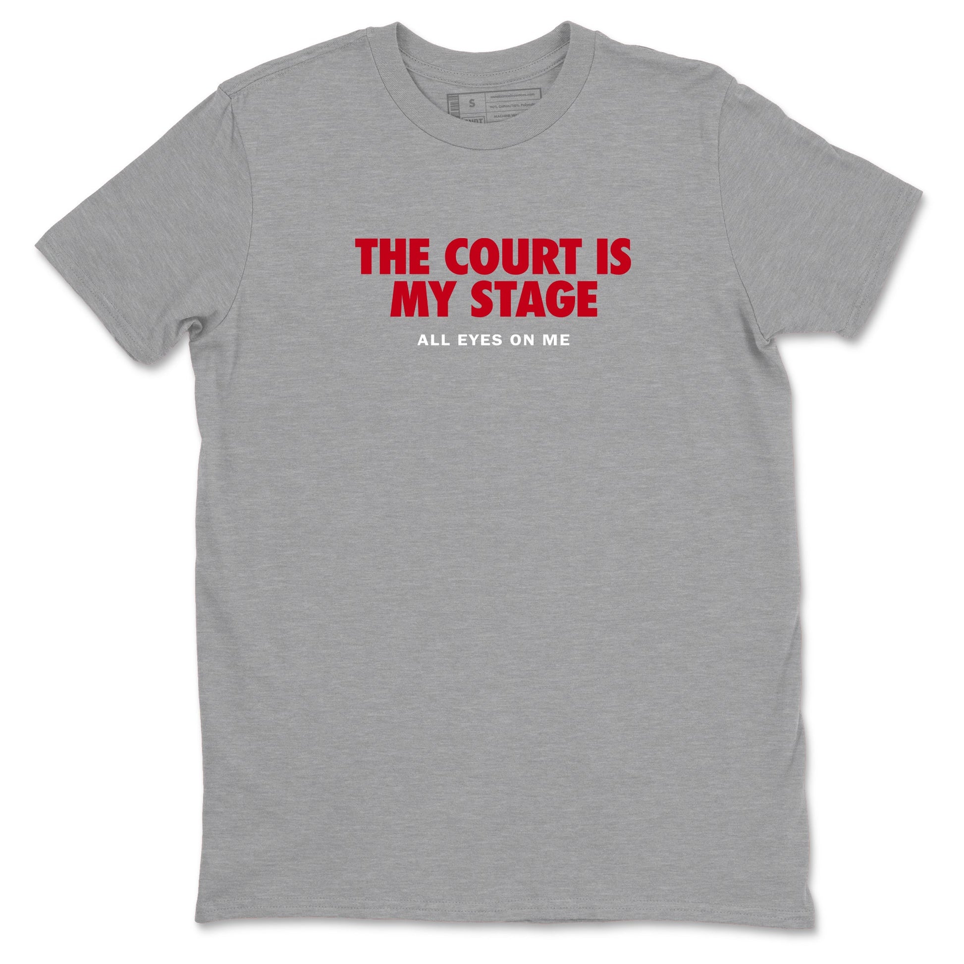 Sneaker Threads – Basketball Graphic T shirt Air Jordan 8 Bunny – The Court Is My Stage Graphic Tee Heather Grey 2. Perfect for Jordan releases 2025 colorways.