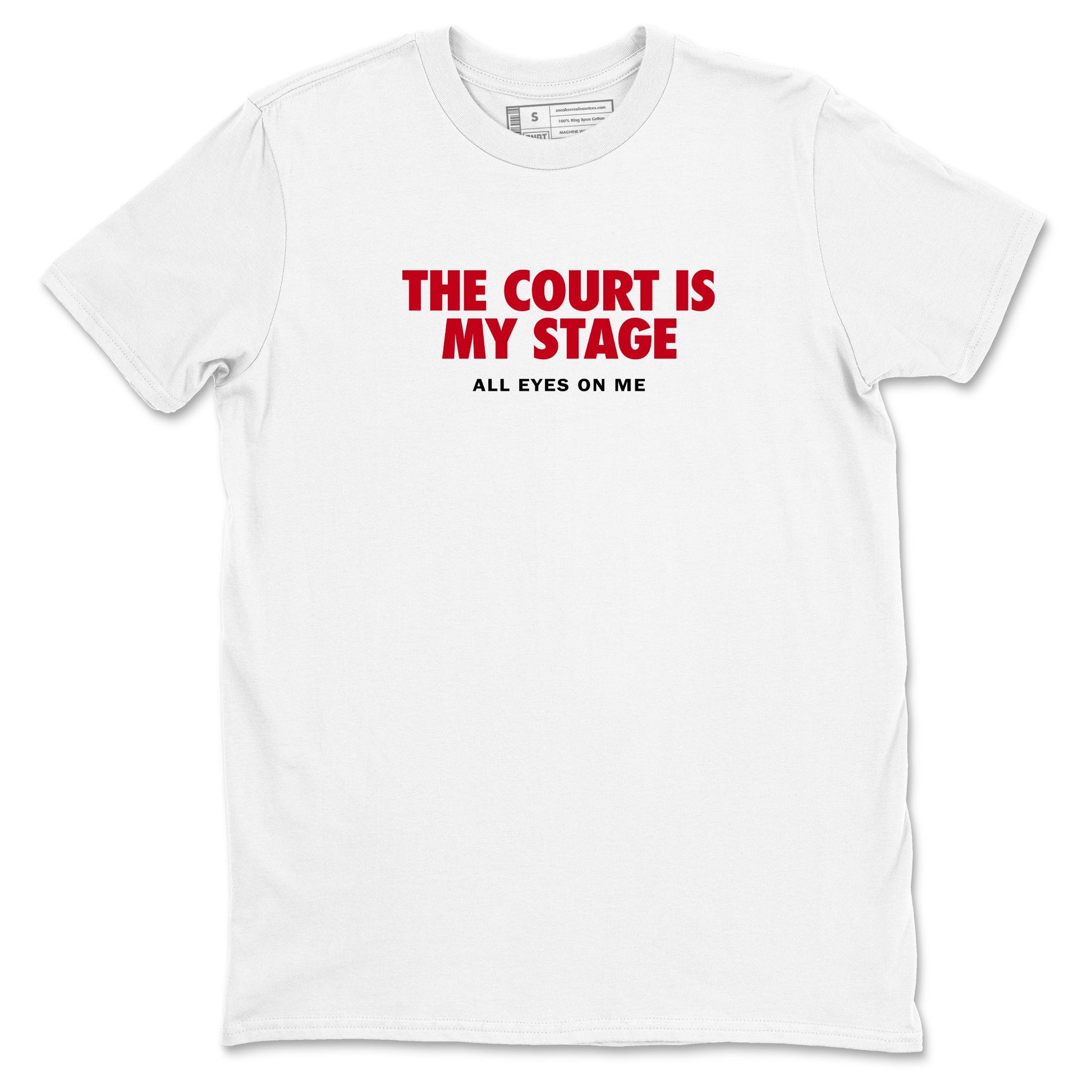 Sneaker Threads – Basketball Graphic T shirt Air Jordan 8 Bunny – The Court Is My Stage Graphic Tee White 2. Perfect for Jordan releases 2025 colorways.