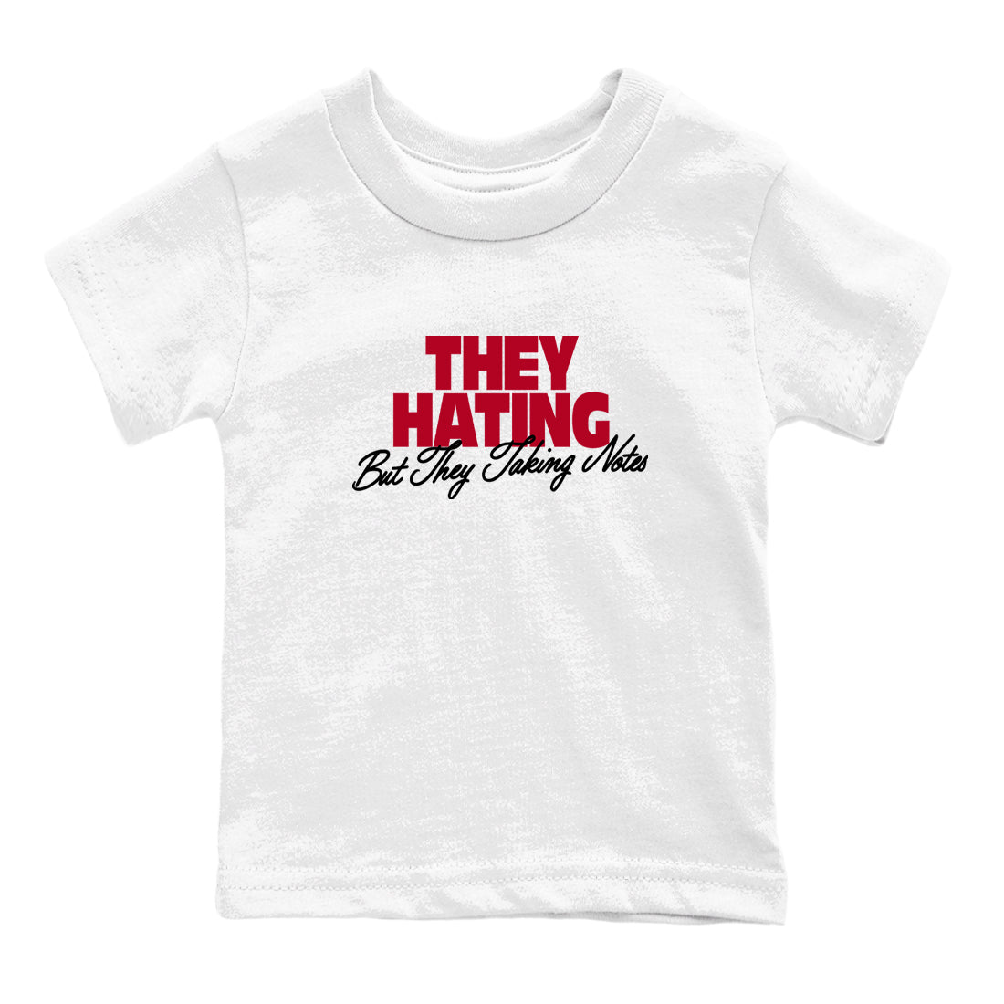 Sneaker Threads – Sneaker Tees To Match Air Jordan 8 Bunny – They Hating But Taking Notes Youth Graphic Tee White 2. Perfect for Jordan releases 2025 colorways.