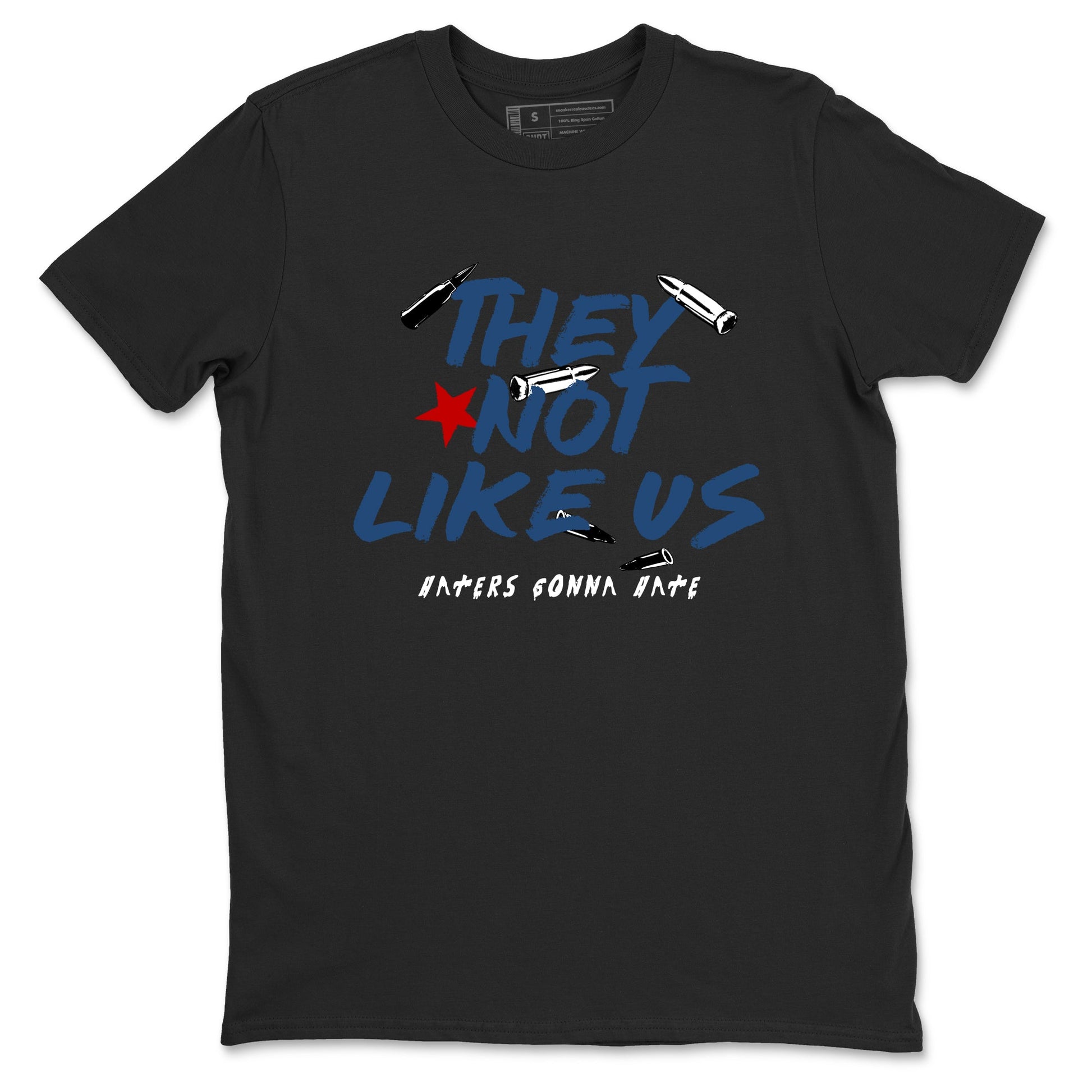 Sneaker match tees – Sneaker Tees To Match Air Jordan 12 French Blue Shoes – They Not Like Us Tee Black 2