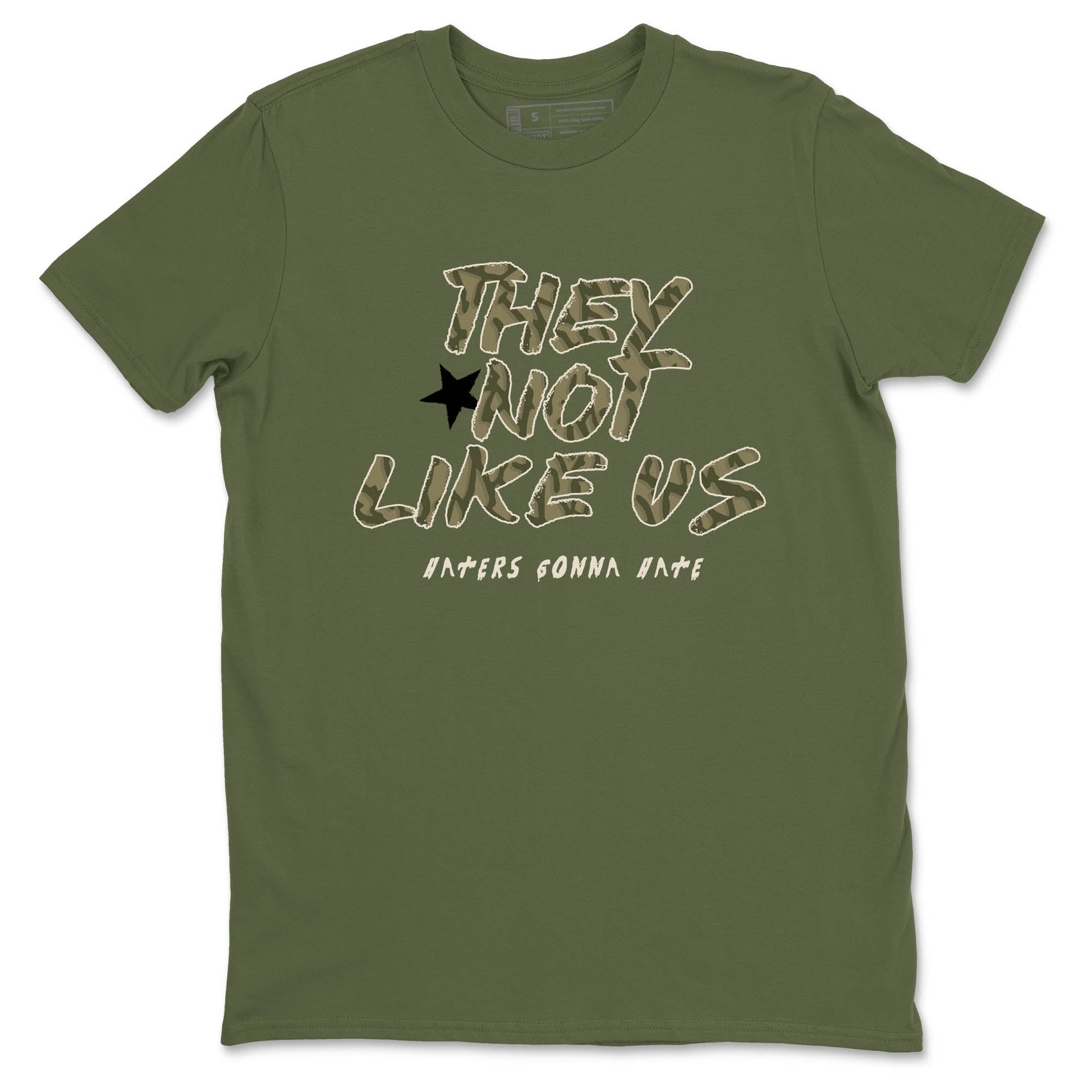 Sneaker Threads – Sneaker Tees To Match Air Jordan 3 Medium Olive – They Not Like Us Graphic Tee Military Green 2. Perfect for Jordan releases 2025 colorways.