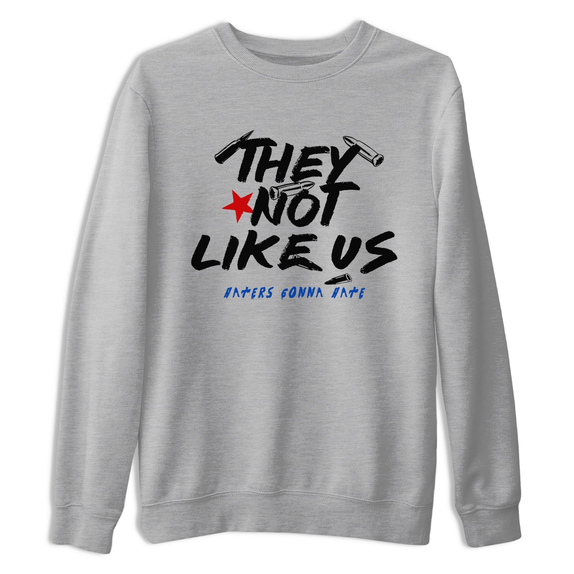 Sneaker match tees – Sneaker Tees To Match Air Jordan 4 Rare Air Shoes – They Not Like Us Tee Heather Grey 2