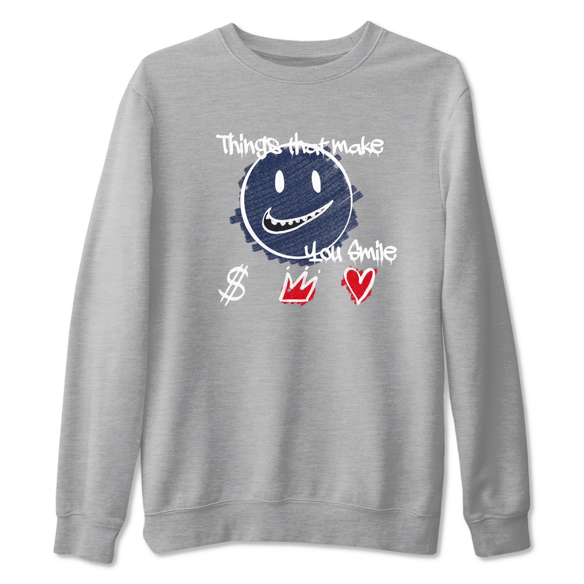 6s Olympic shirts to match jordans Things That Make You Smile sneaker match tees Air Jordan 6 Olympic SNRT Sneaker Tees streetwear brand Heather Grey 2 unisex cotton tee