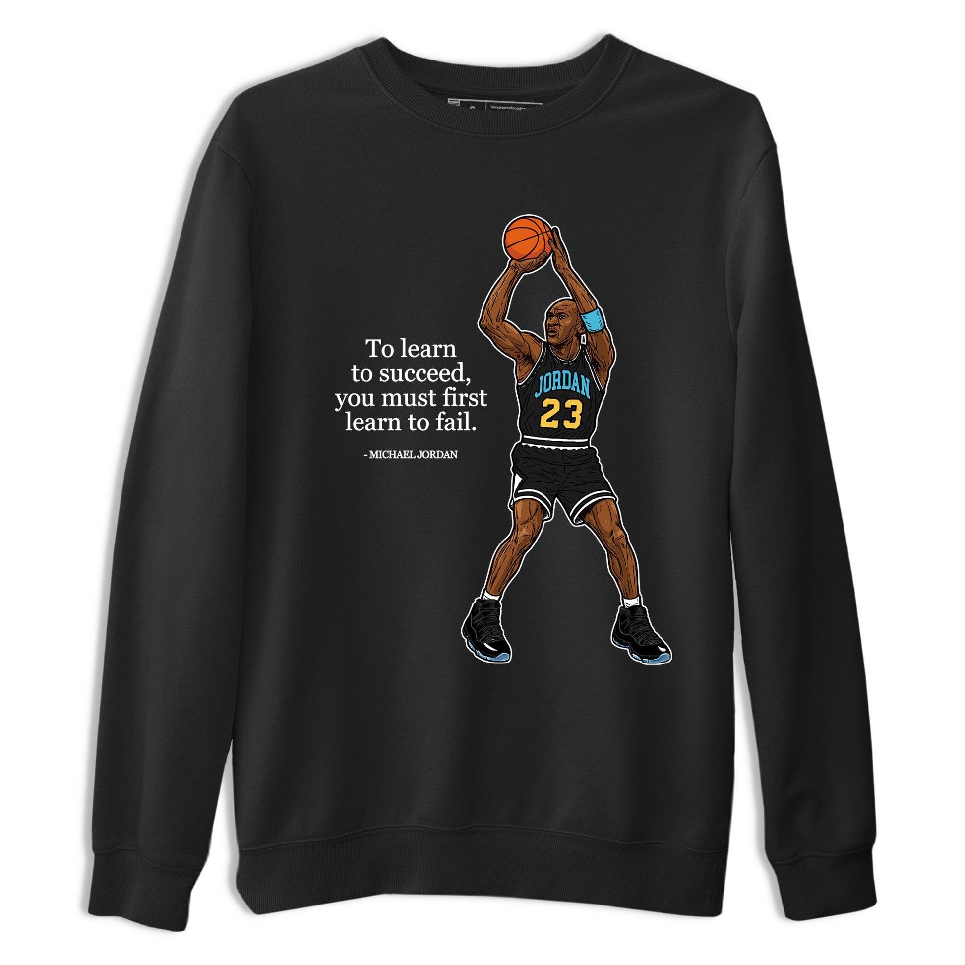 Sneaker Threads – Sneaker Tees To Match Air Jordan 11 Retro Gamma – To Learn To Succeed You Must First Learn To Fail Graphic Tee Black 2. Perfect for Jordan releases 2025 colorways.