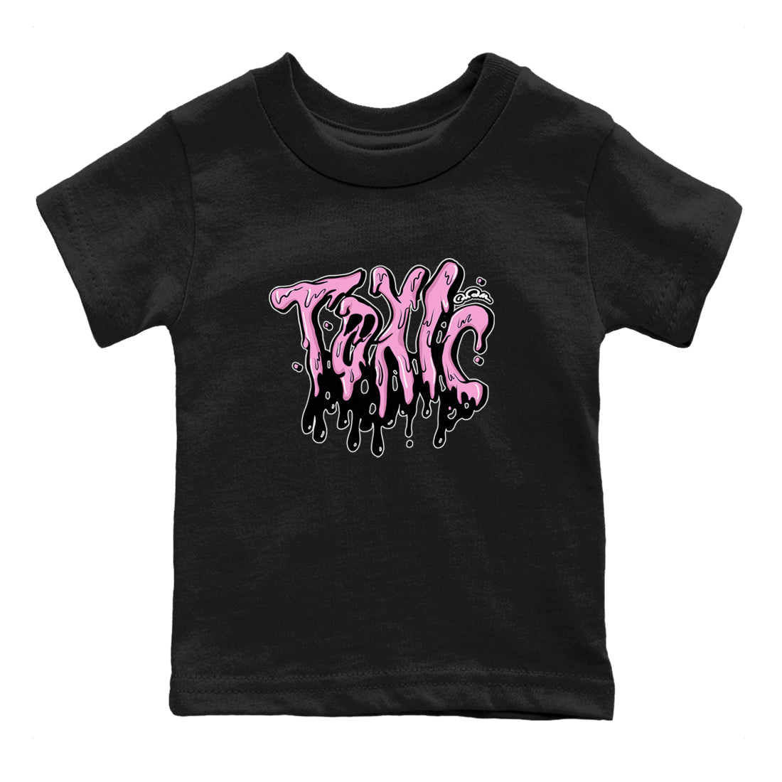 4s Orchid t-shirts to match sneakers Toxic sneaker match tees Air Jordan 4 Orchid match shoes to clothes SNRT Sneaker Tees Youth Baby Black 2 tee