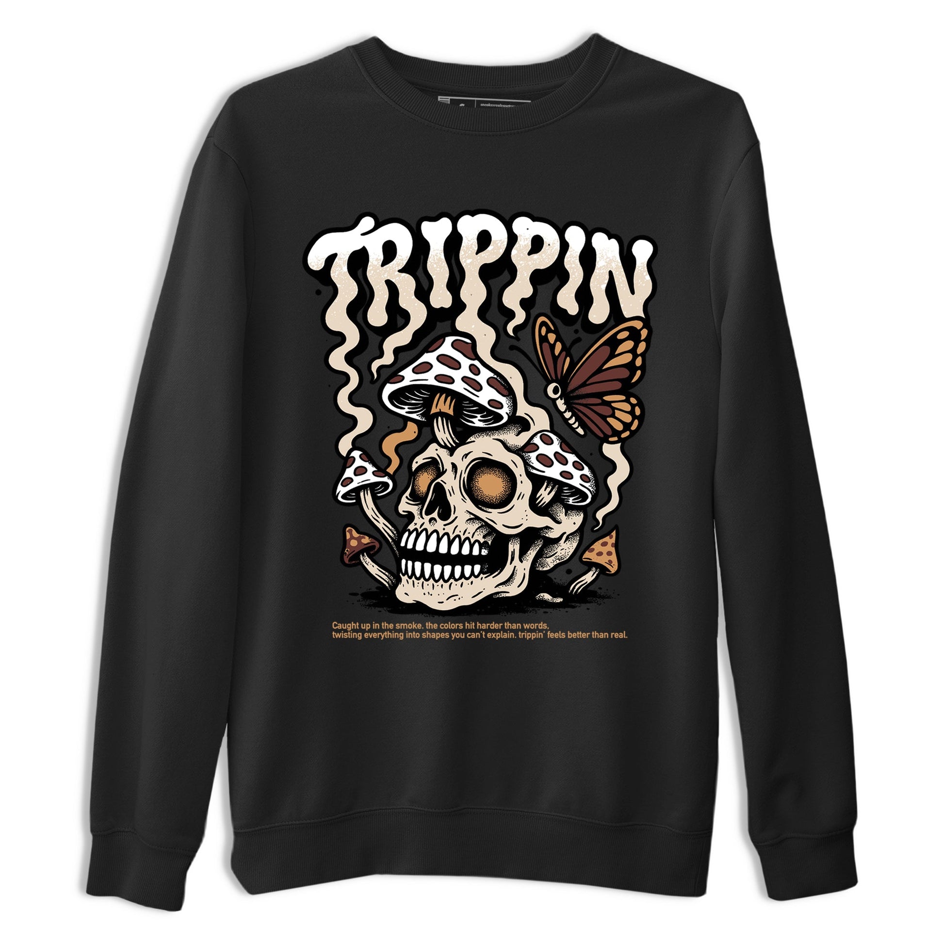 Sneaker match tees – Sneaker Tees To Match Air Jordan 3 Champagne and Oysters Shoes – Trippin Tee Black 2