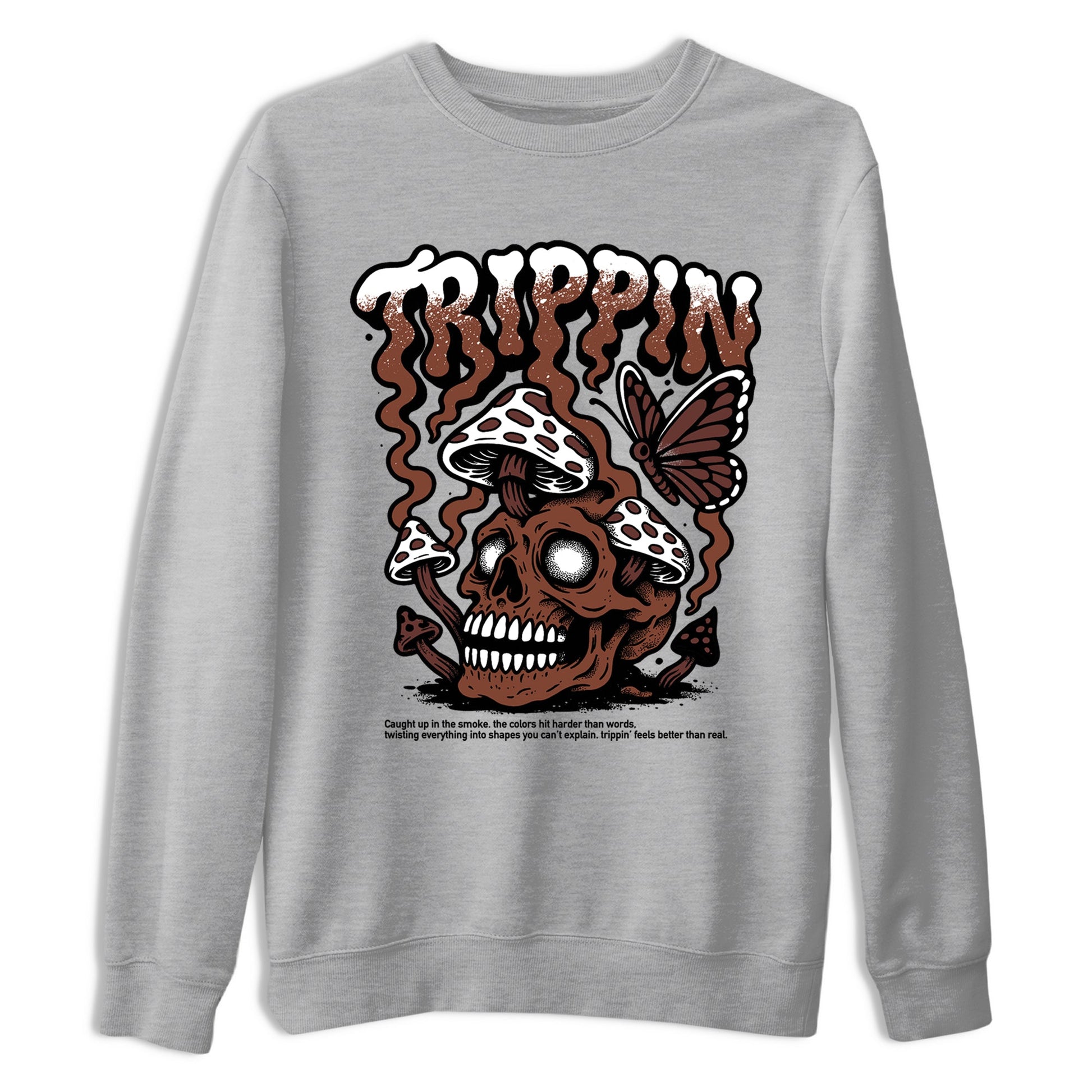 Sneaker match tees – Sneaker Tees To Match Dunk Low Football Shoes – Trippin Tee Heather Grey 2