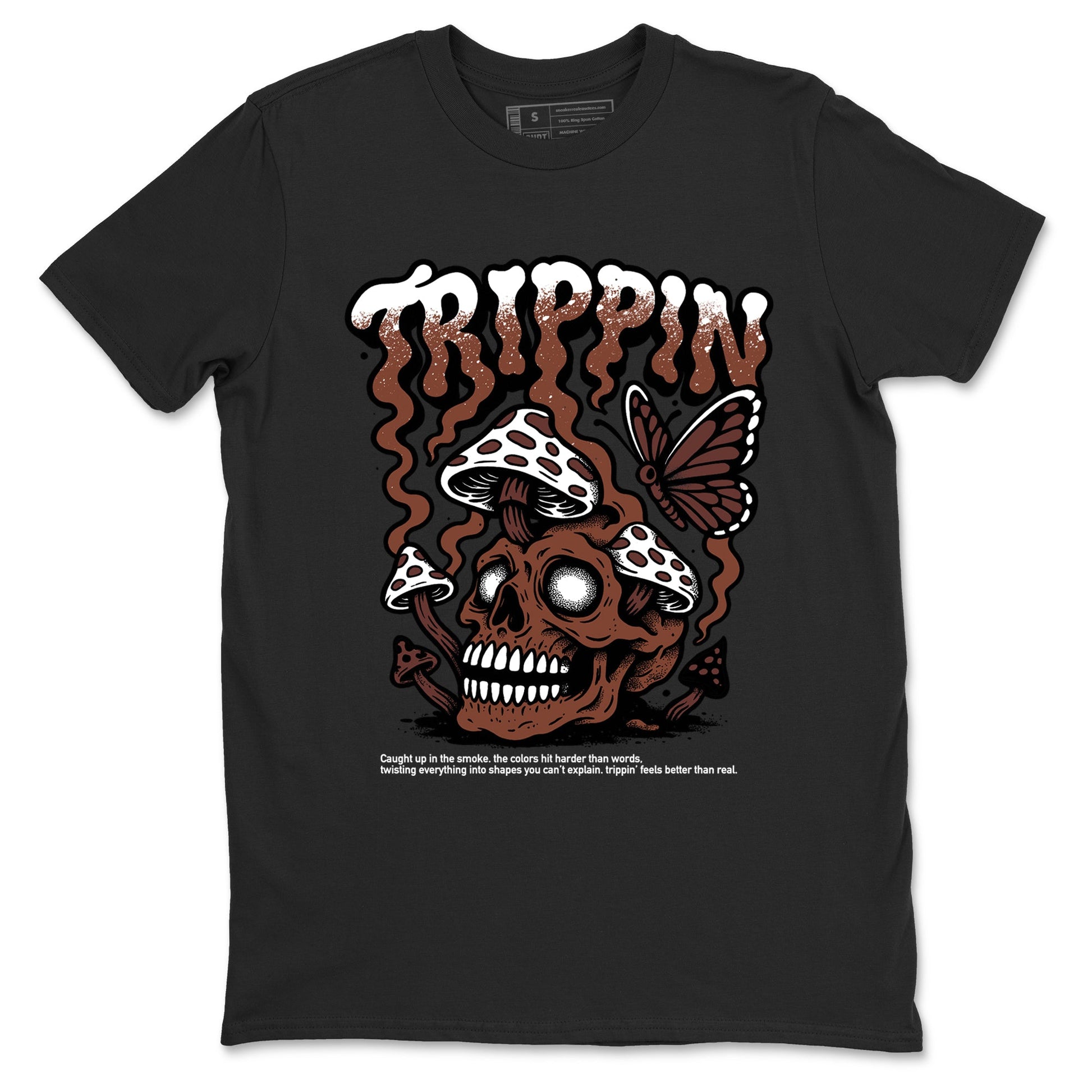Sneaker match tees – Sneaker Tees To Match Dunk Low Football Shoes – Trippin Tee Black 2