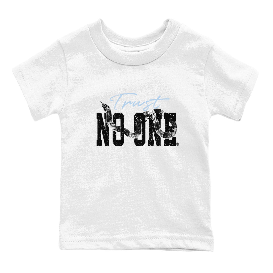 AJ6 White Black shirts to match jordans Trust No One sneaker match tees Air Jordan 6 White Black SNRT Sneaker Tees streetwear brand Baby and Youth White 2 cotton tee