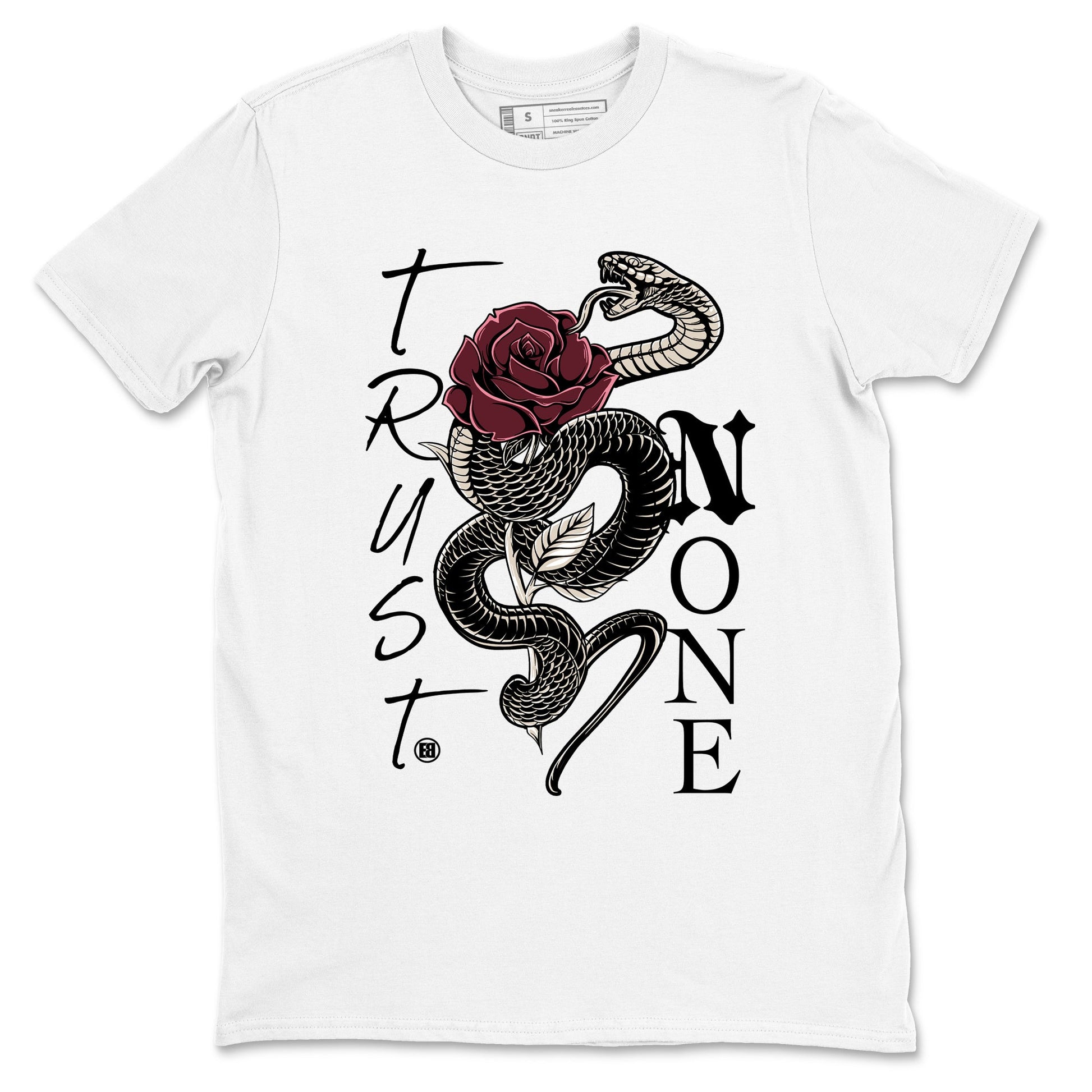 4s A Ma Maniere x Fossil Stone shirts to match jordans Trust None sneaker match tees Air Jordan 4 A Ma Maniere x Fossil Stone match shoes to clothes SNRT Sneaker Tees unisex cotton White 2 shirts